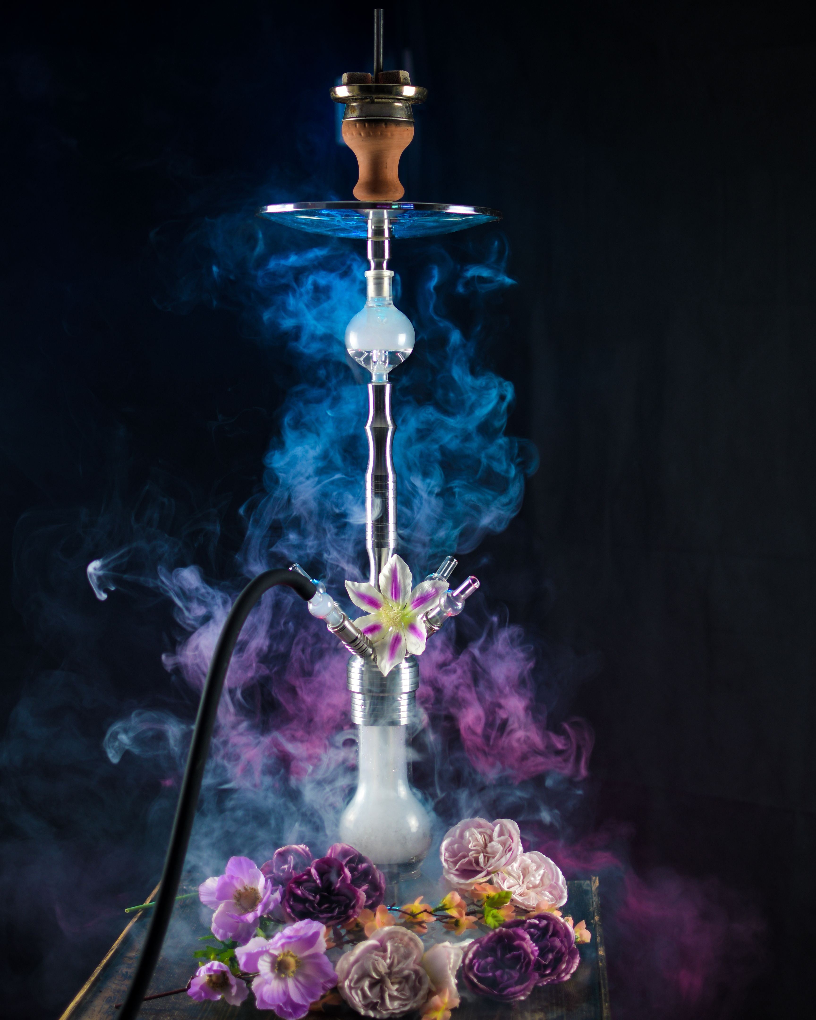 floral hookah