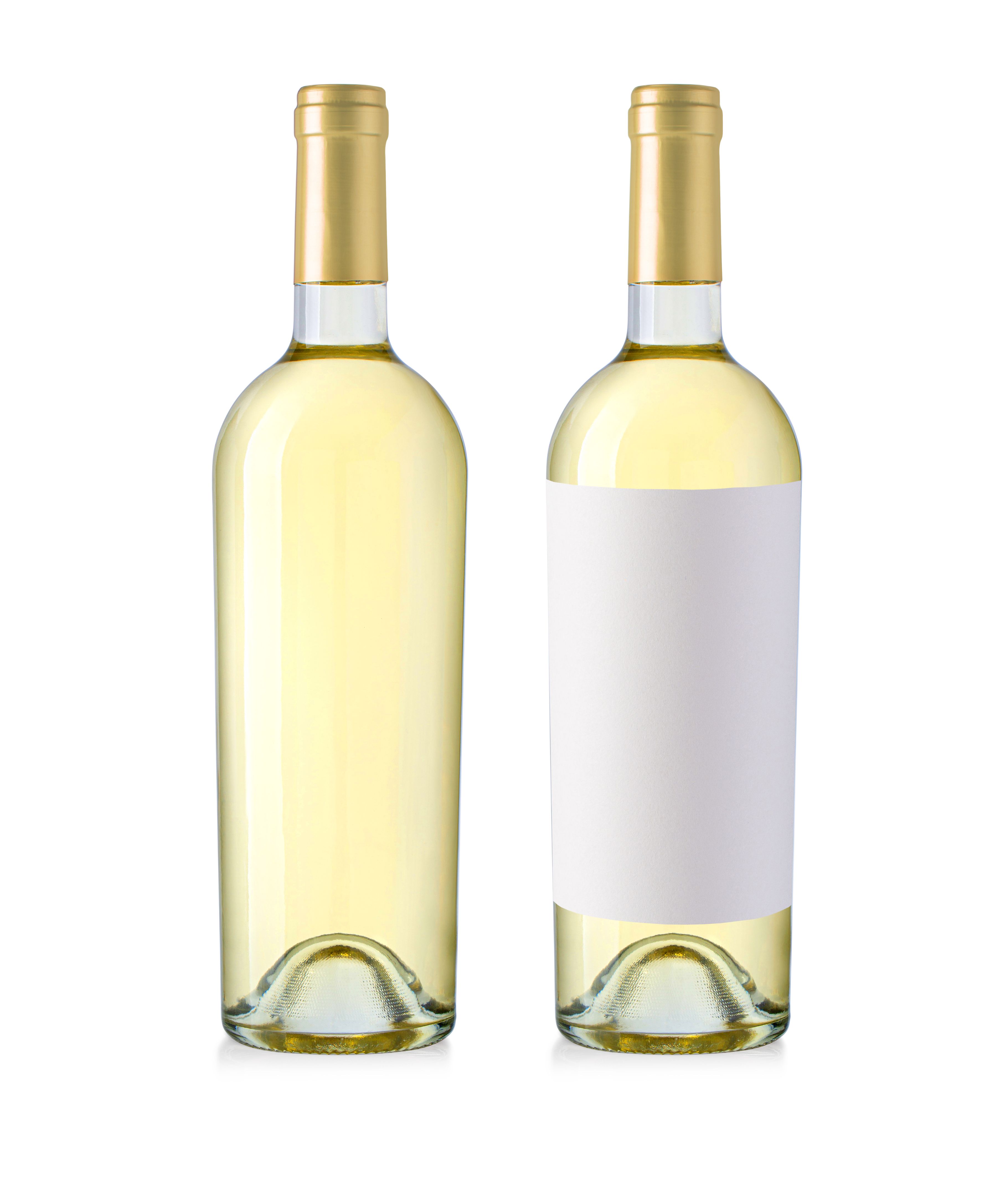 white wine bottle