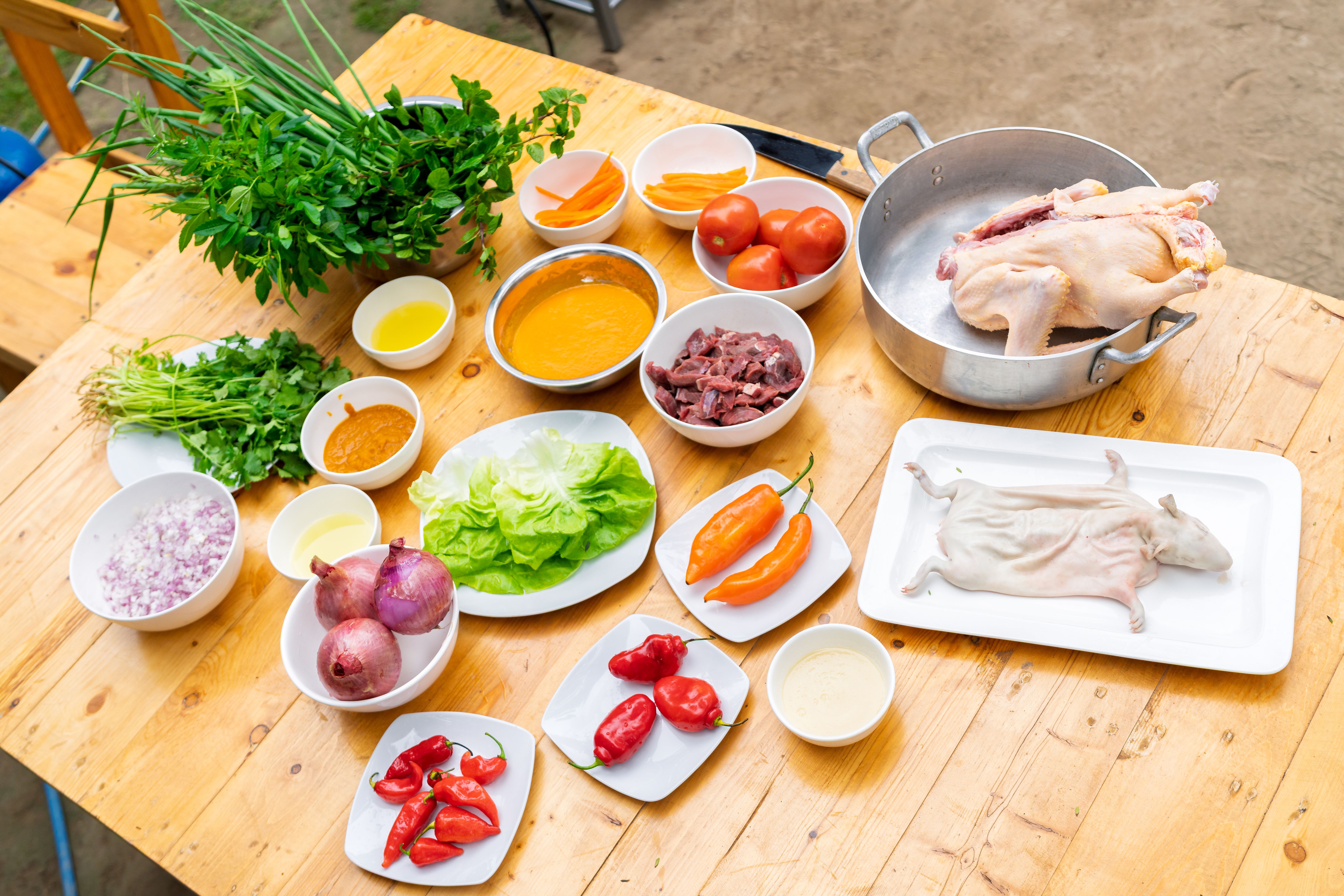 cooking with local ingredients