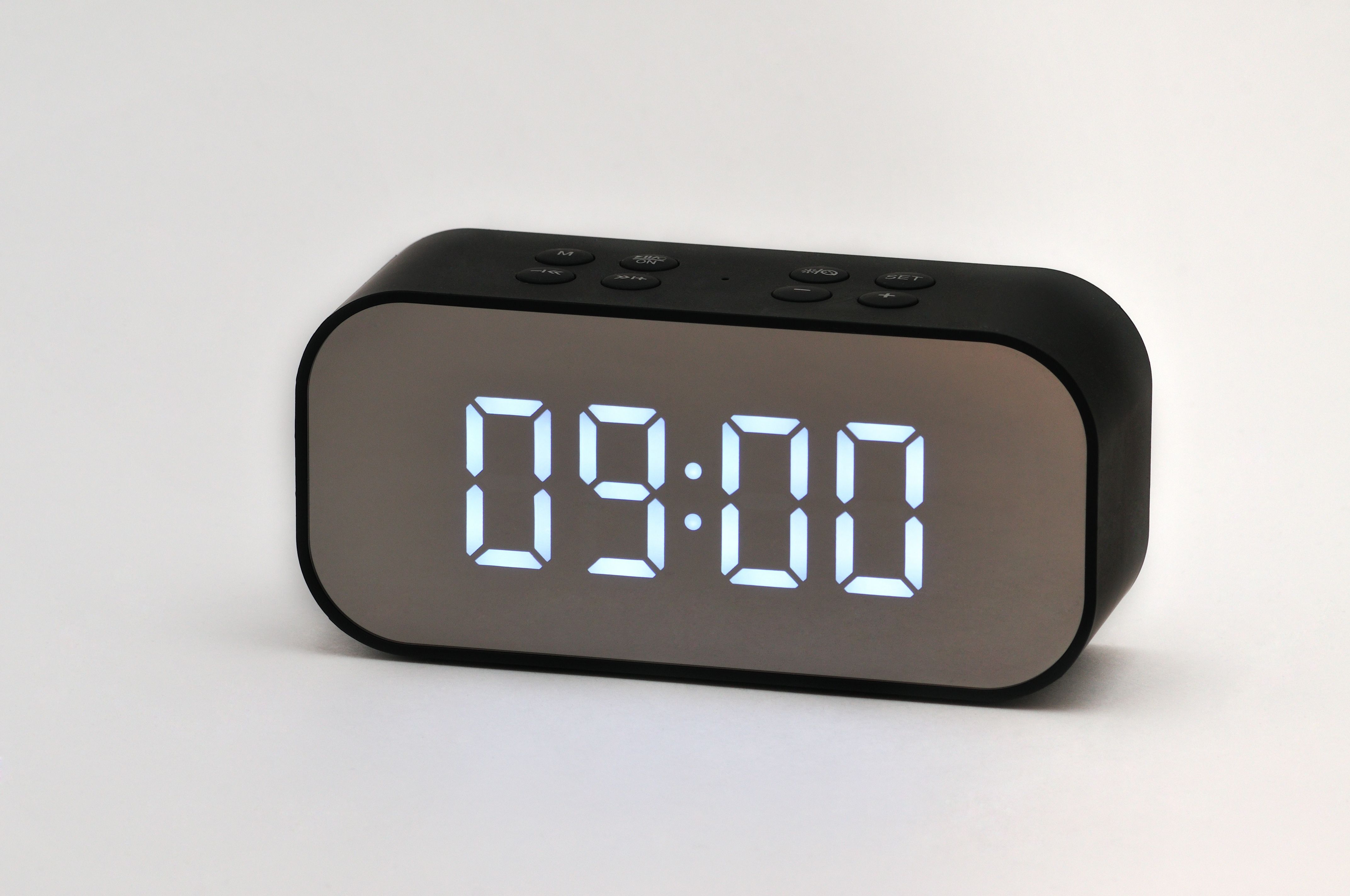 modern digital clock