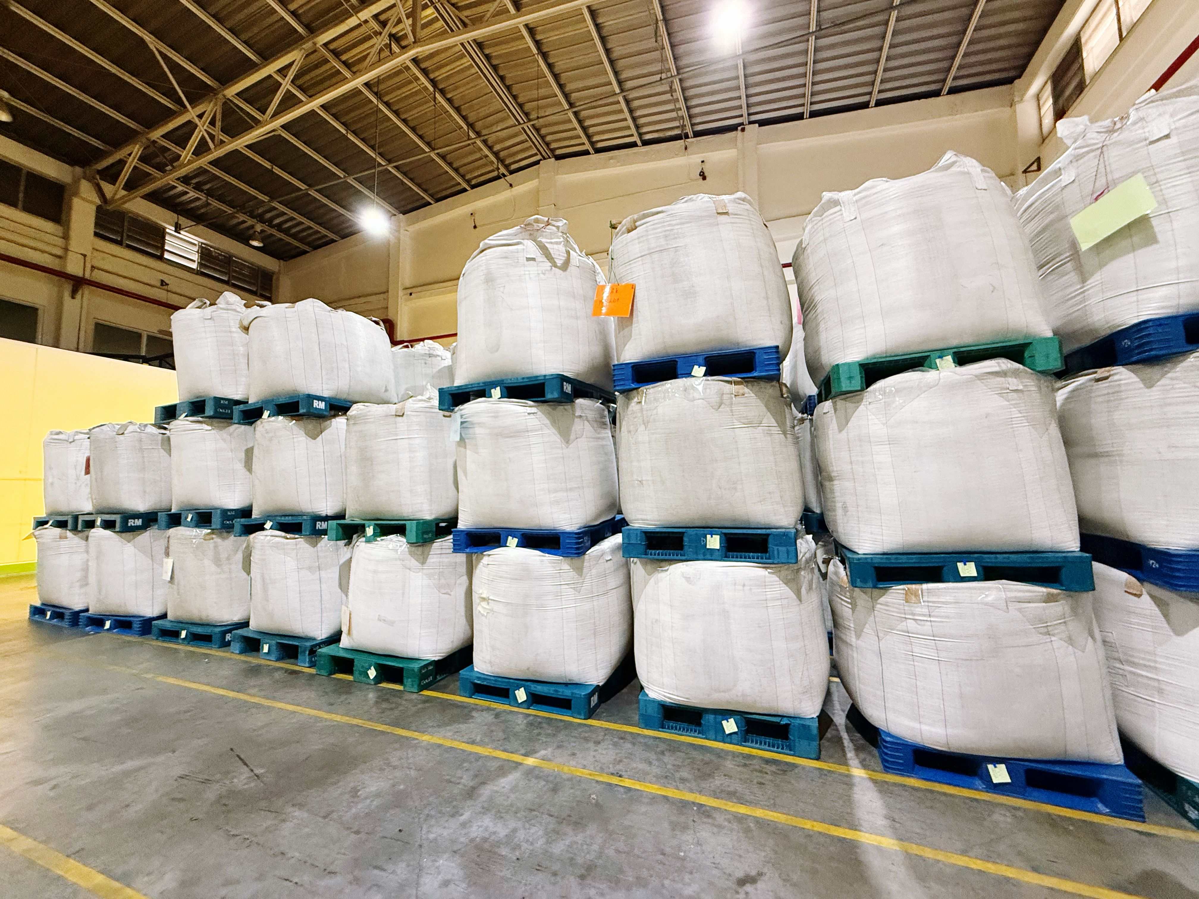 raw materials warehouse