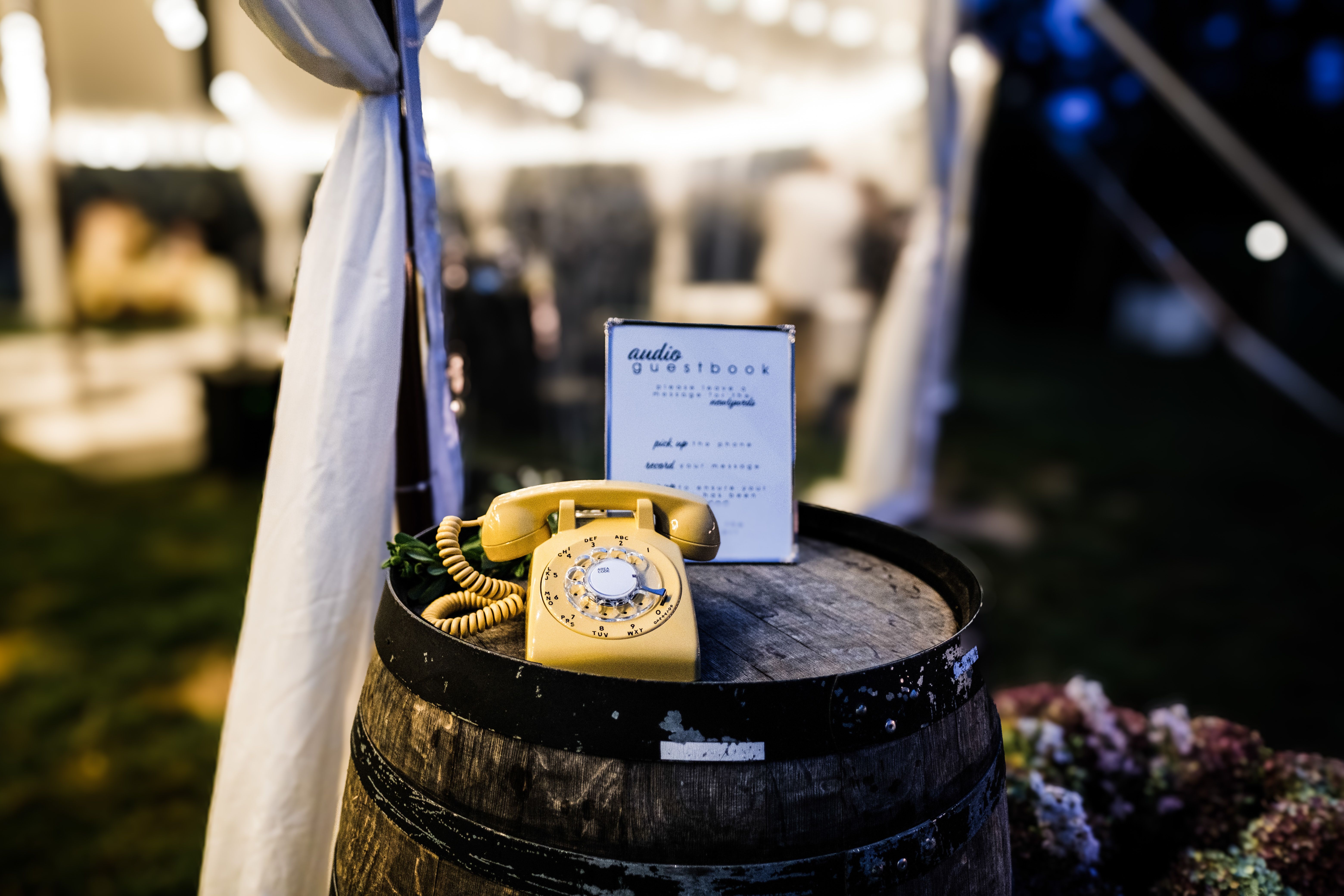 interactive wedding stations
