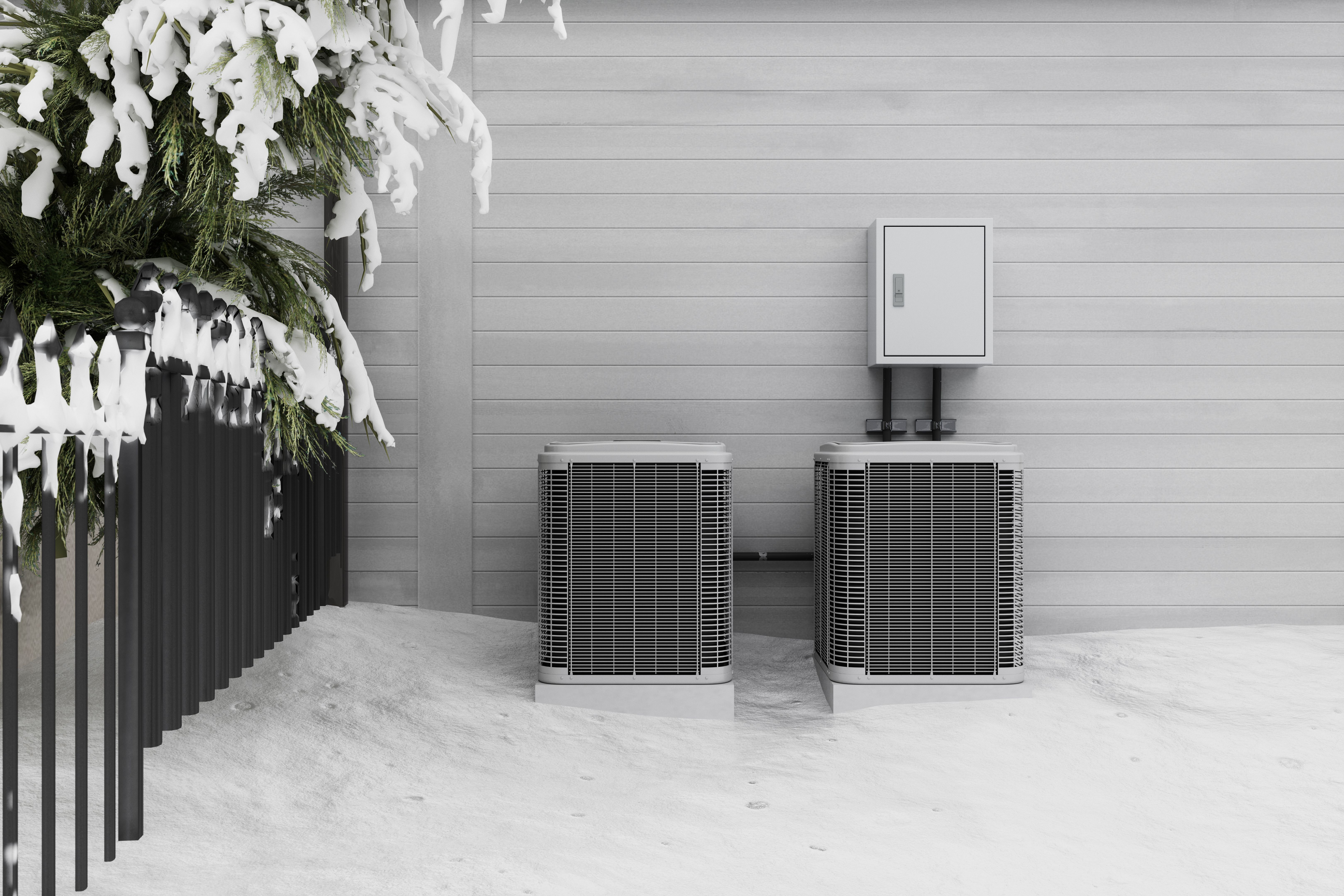 outdoor HVAC unit