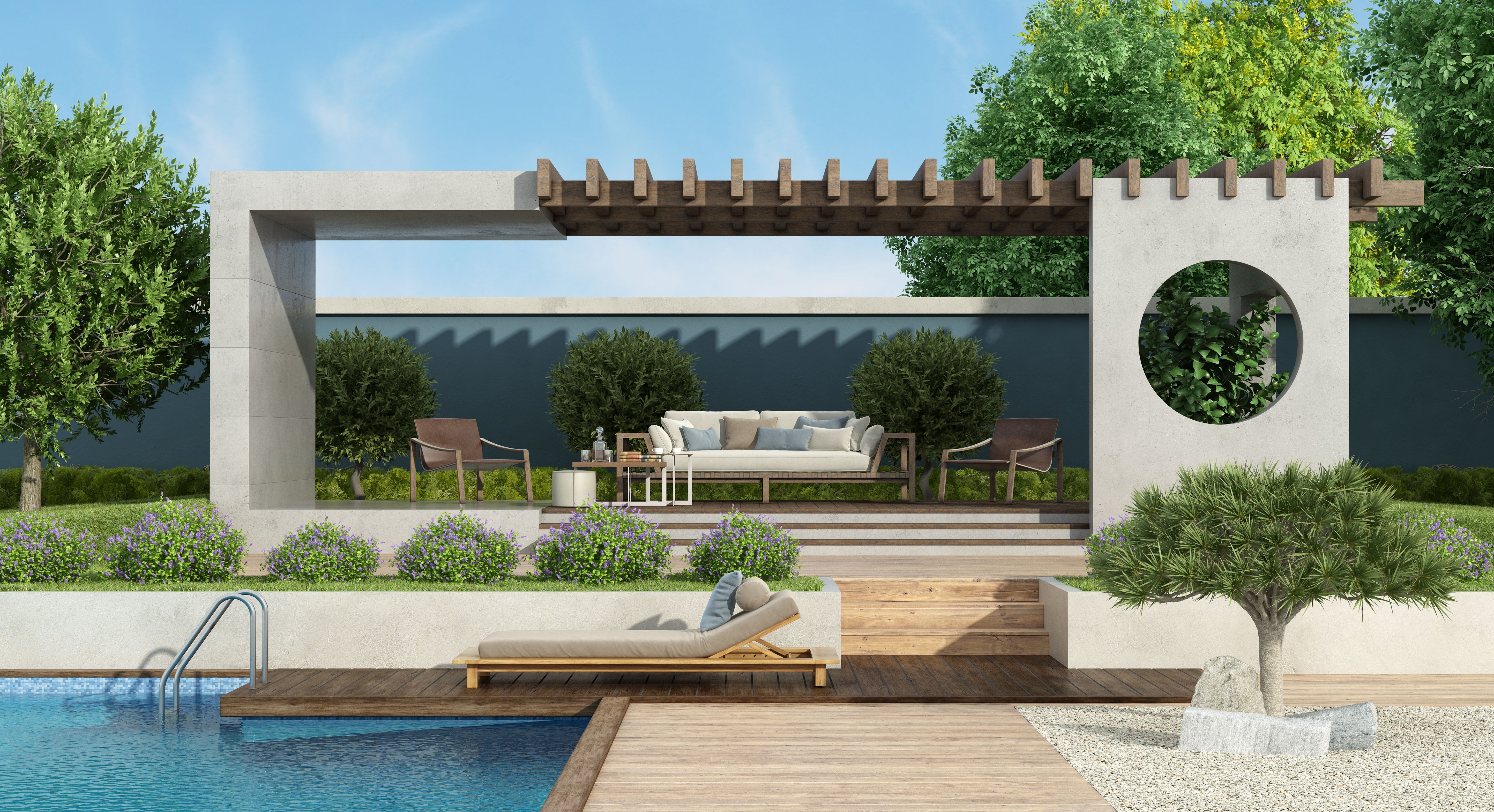 modern gazebo