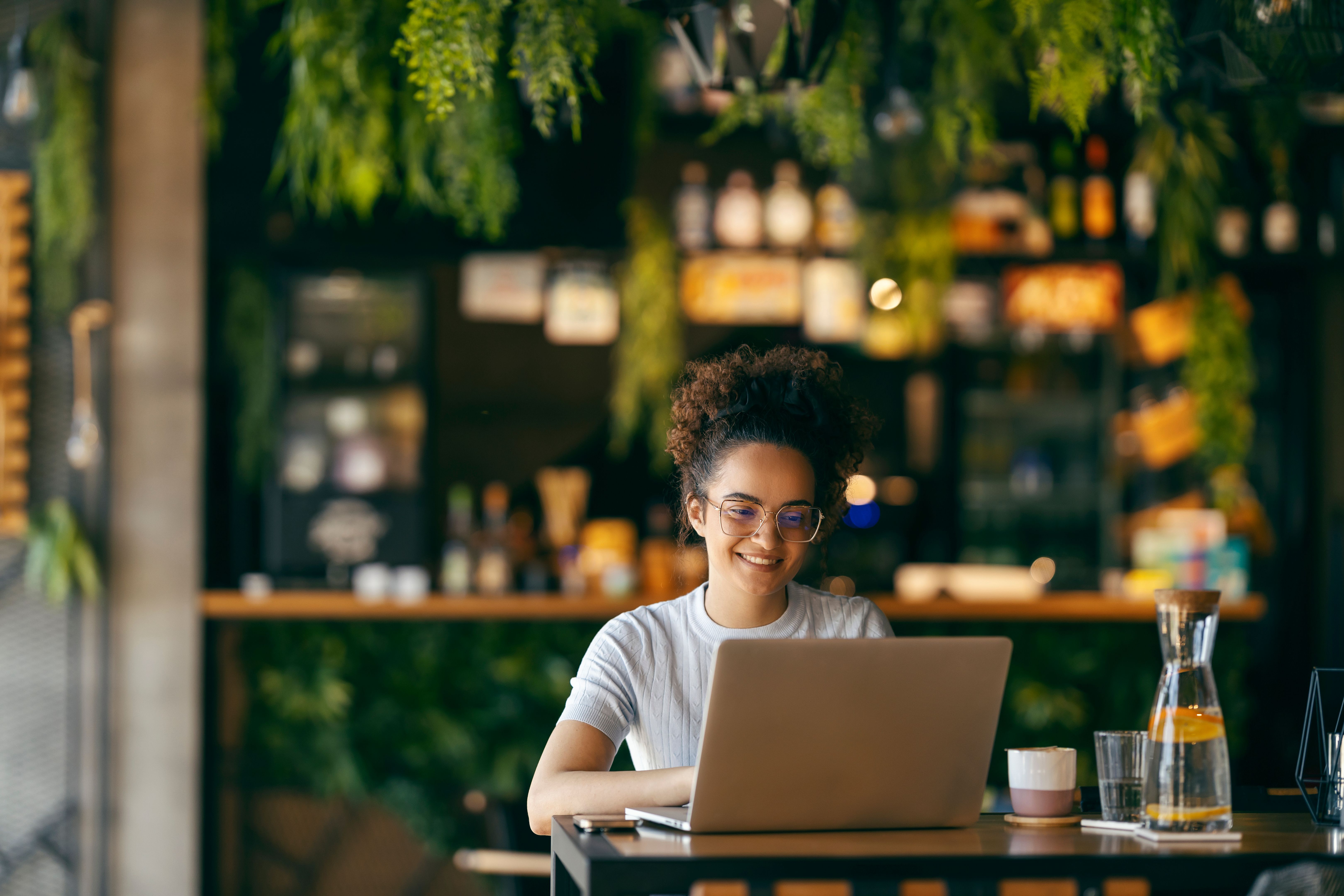 freelancer working