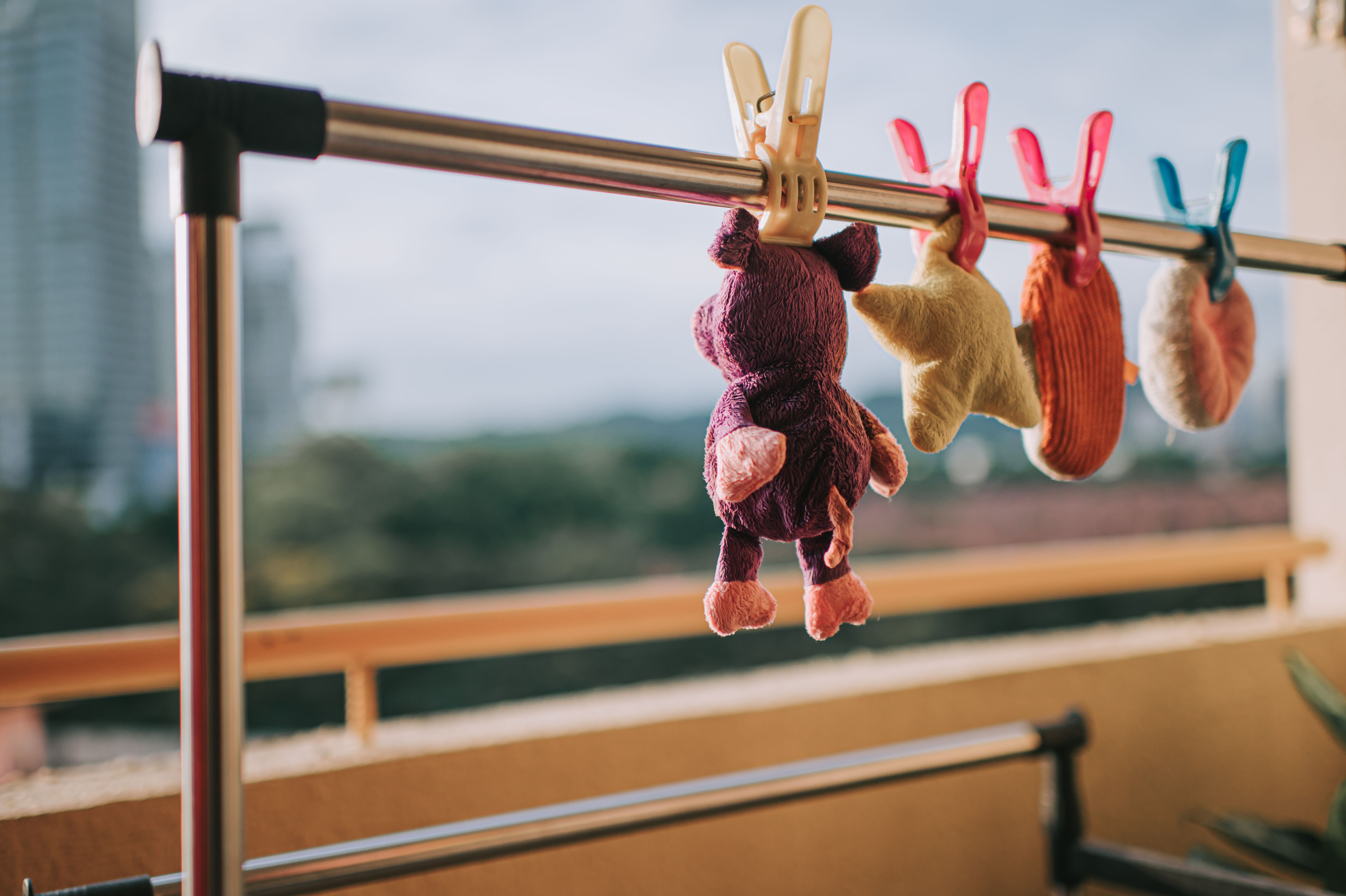 washing crochet toys