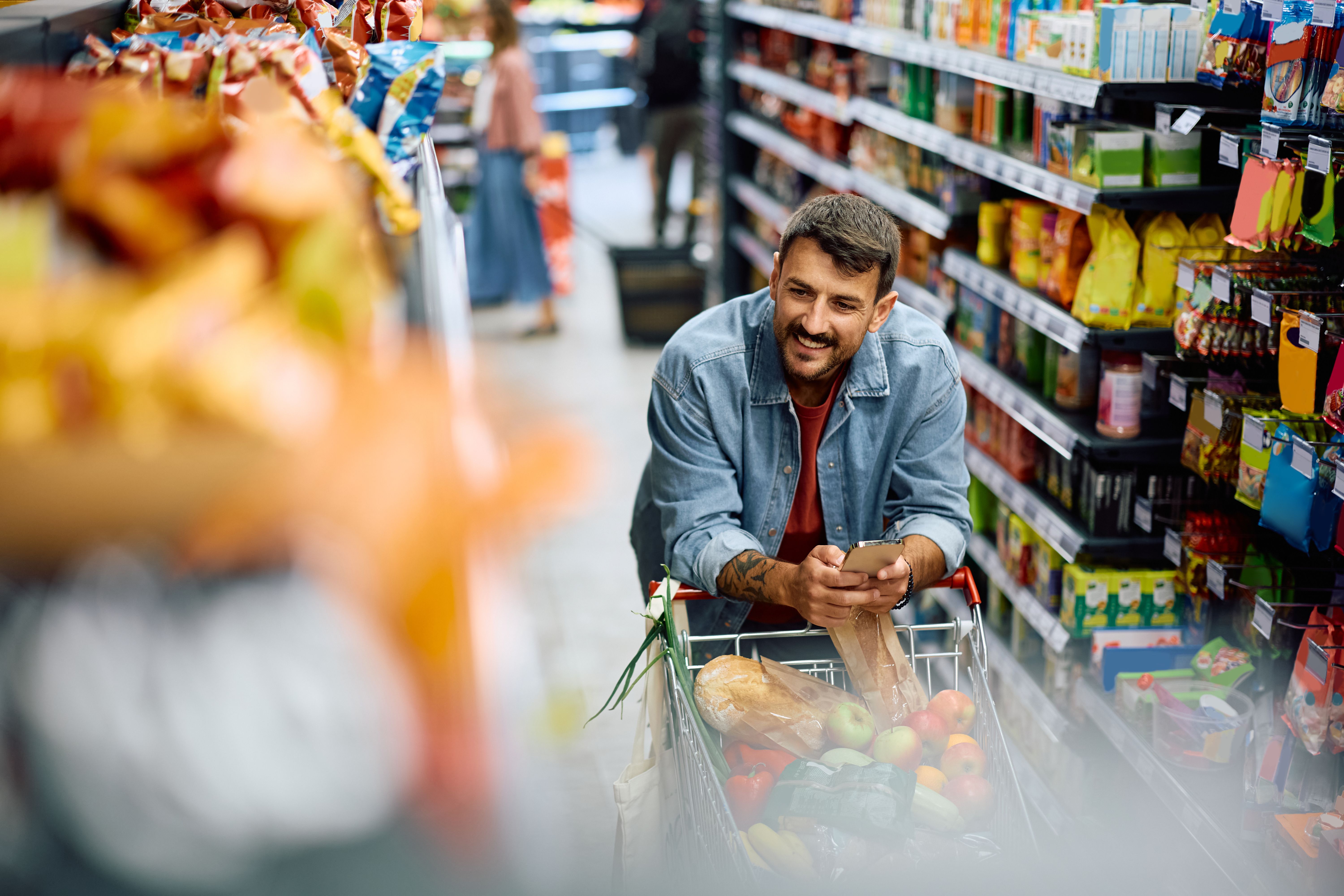 people shopping