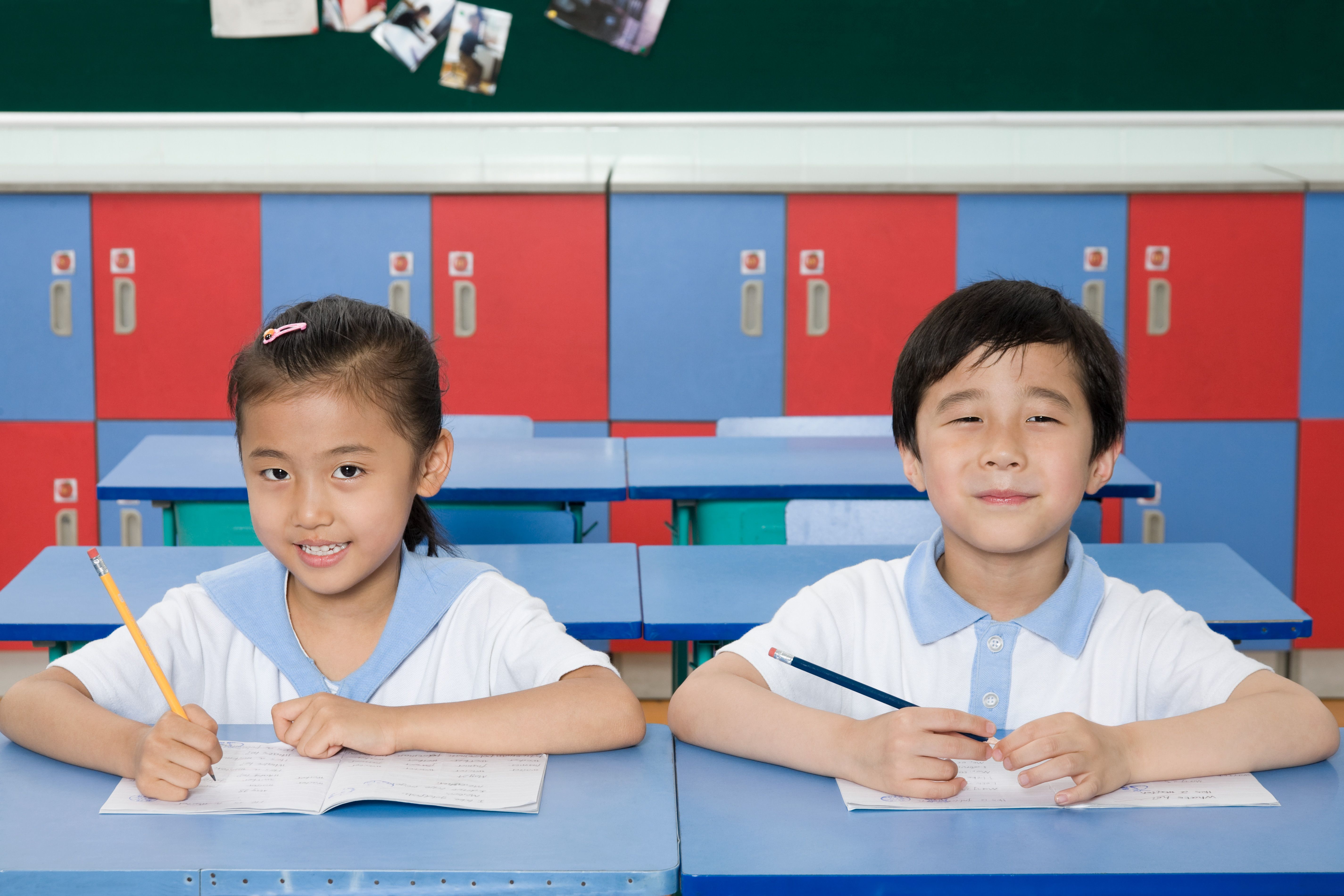 happy students