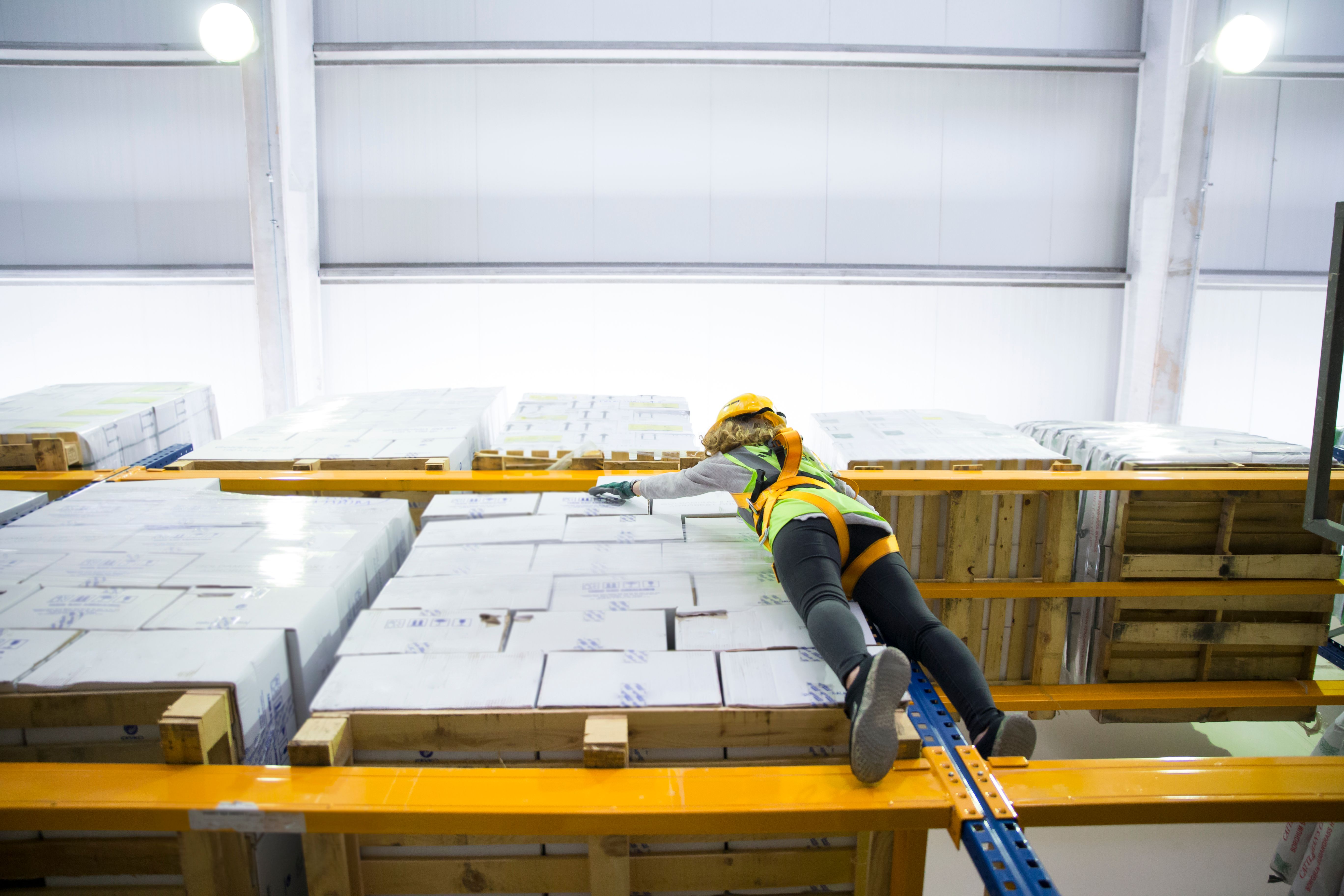 construction equipment storage