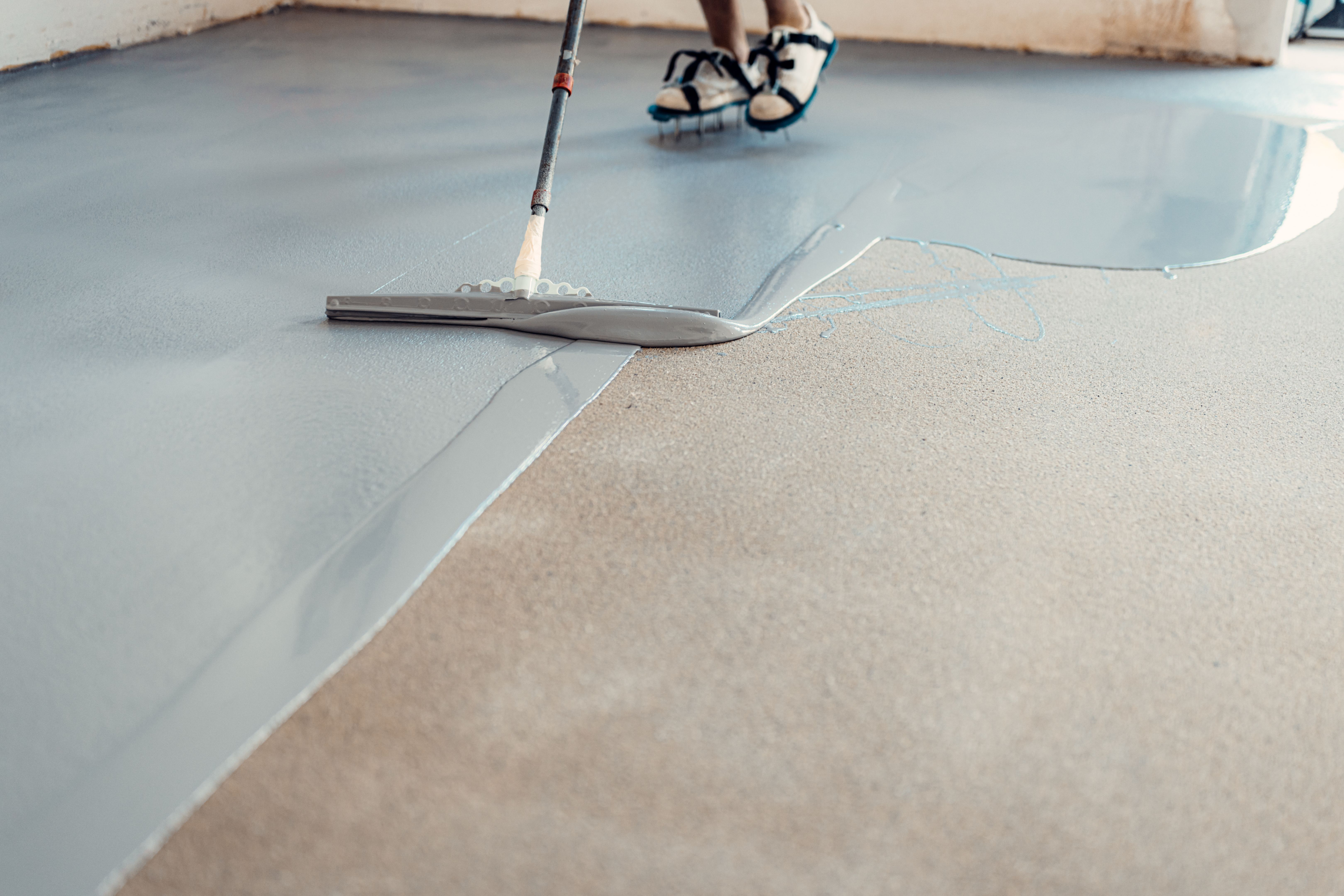 garage floor preparation