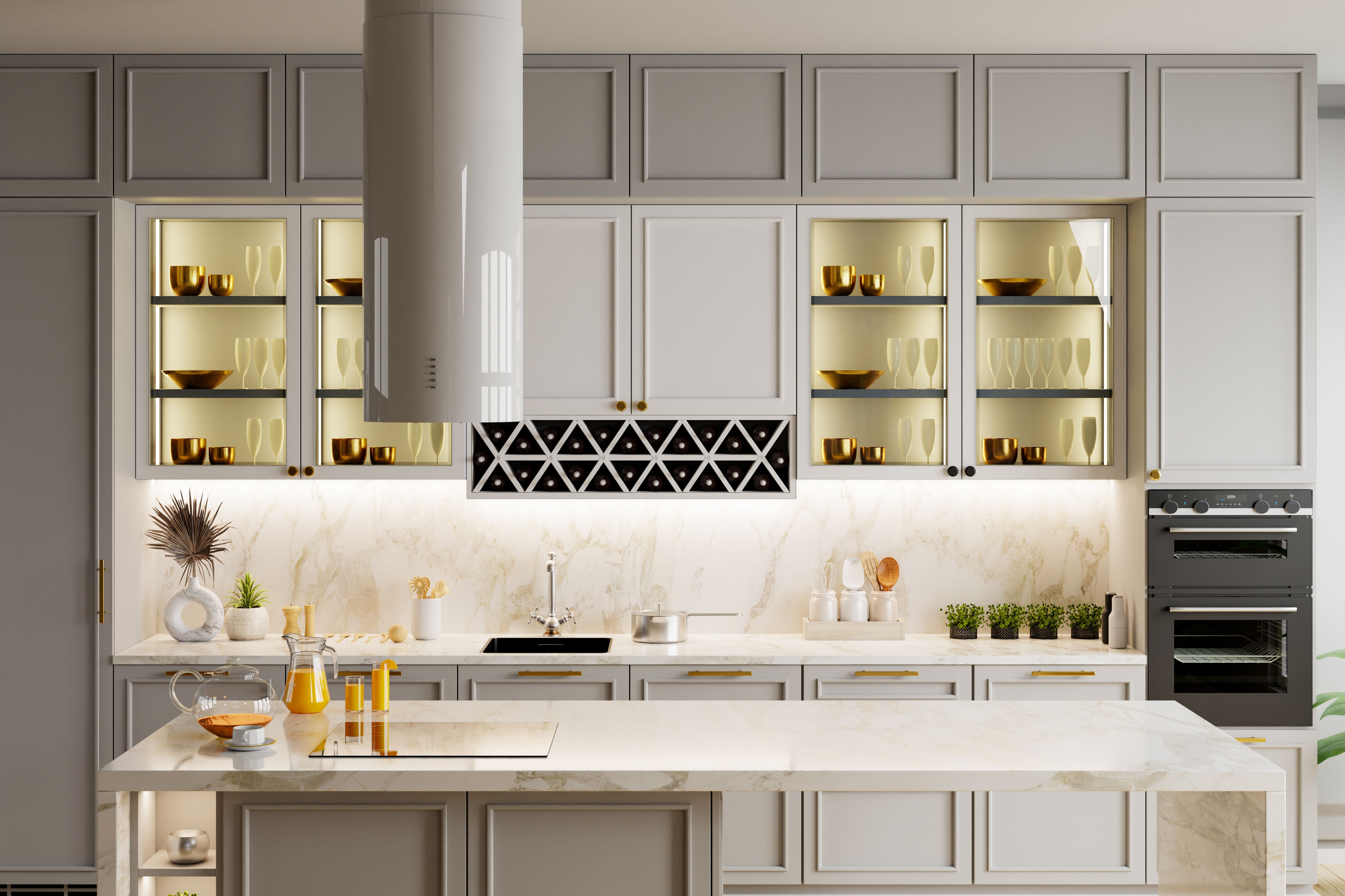 marble kitchen