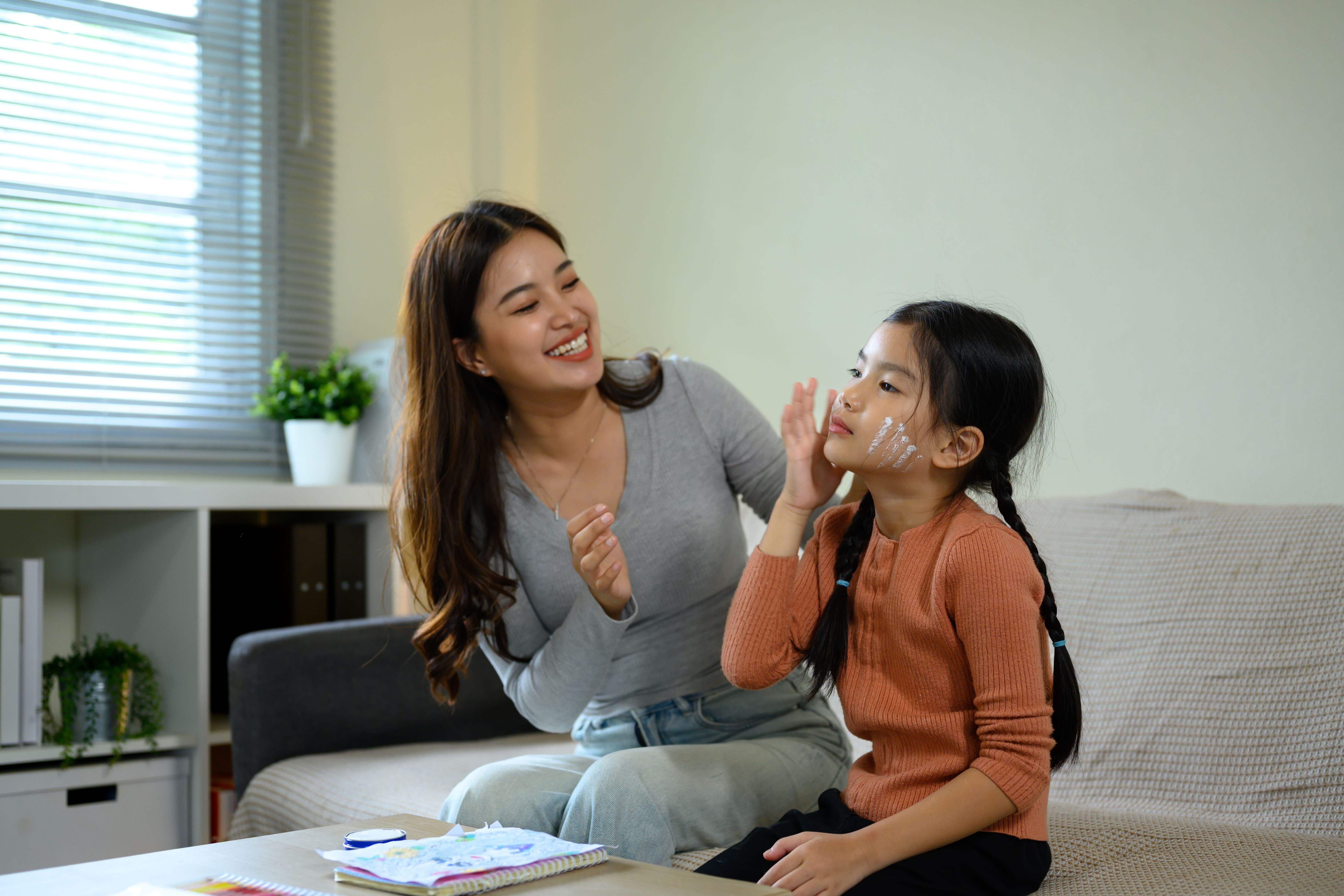 mother and child skincare