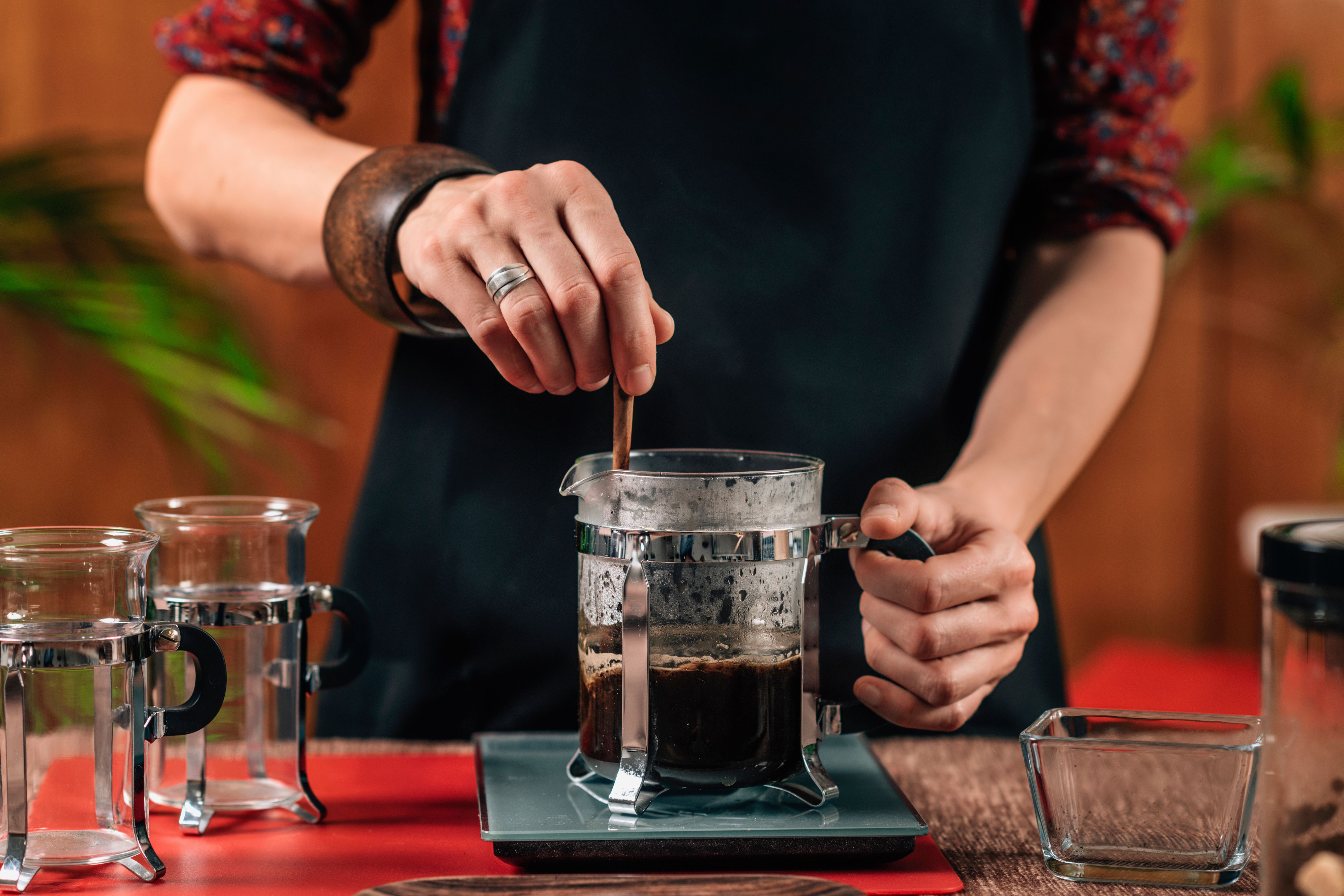 hand press coffee