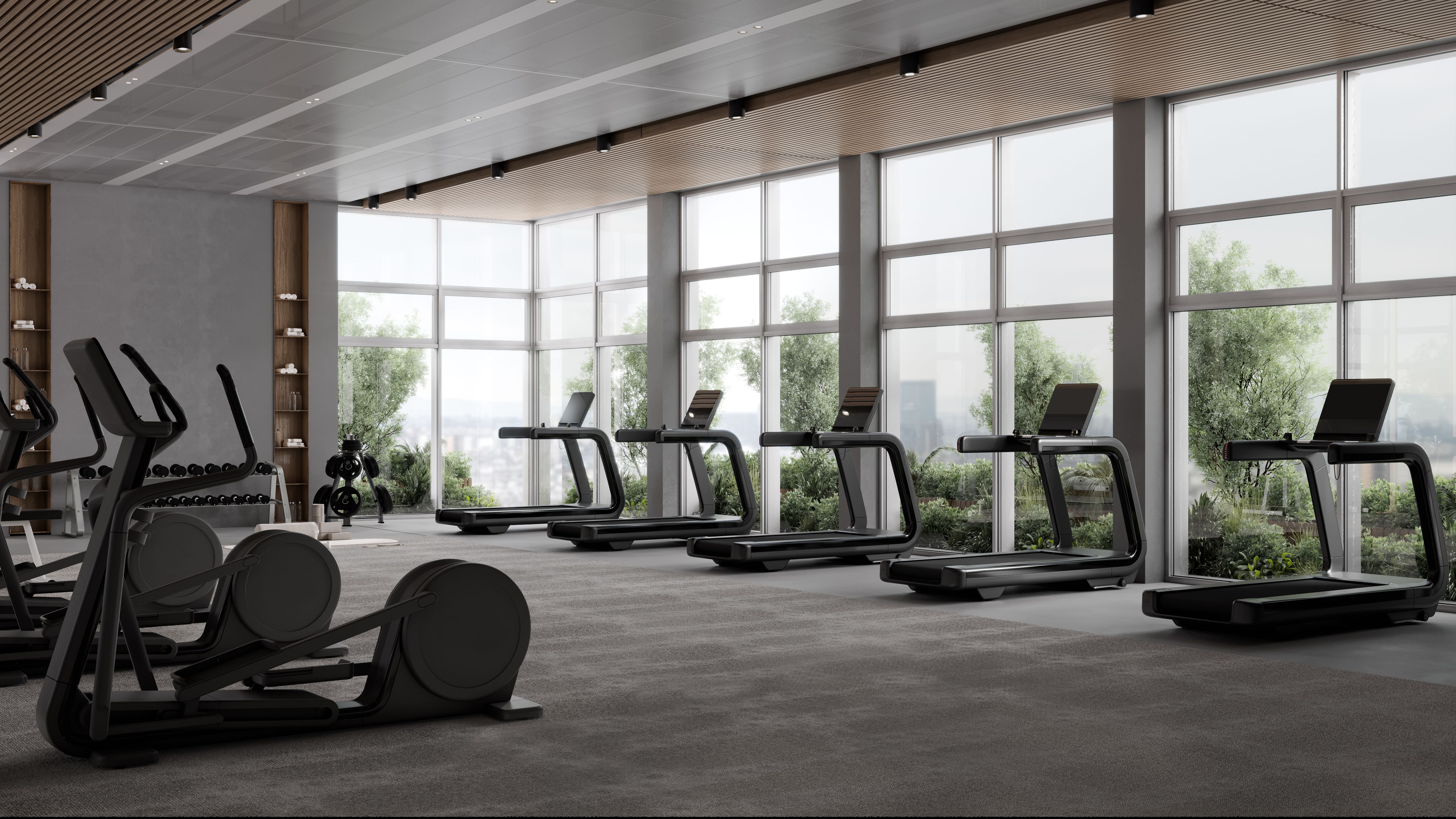 luxury gym