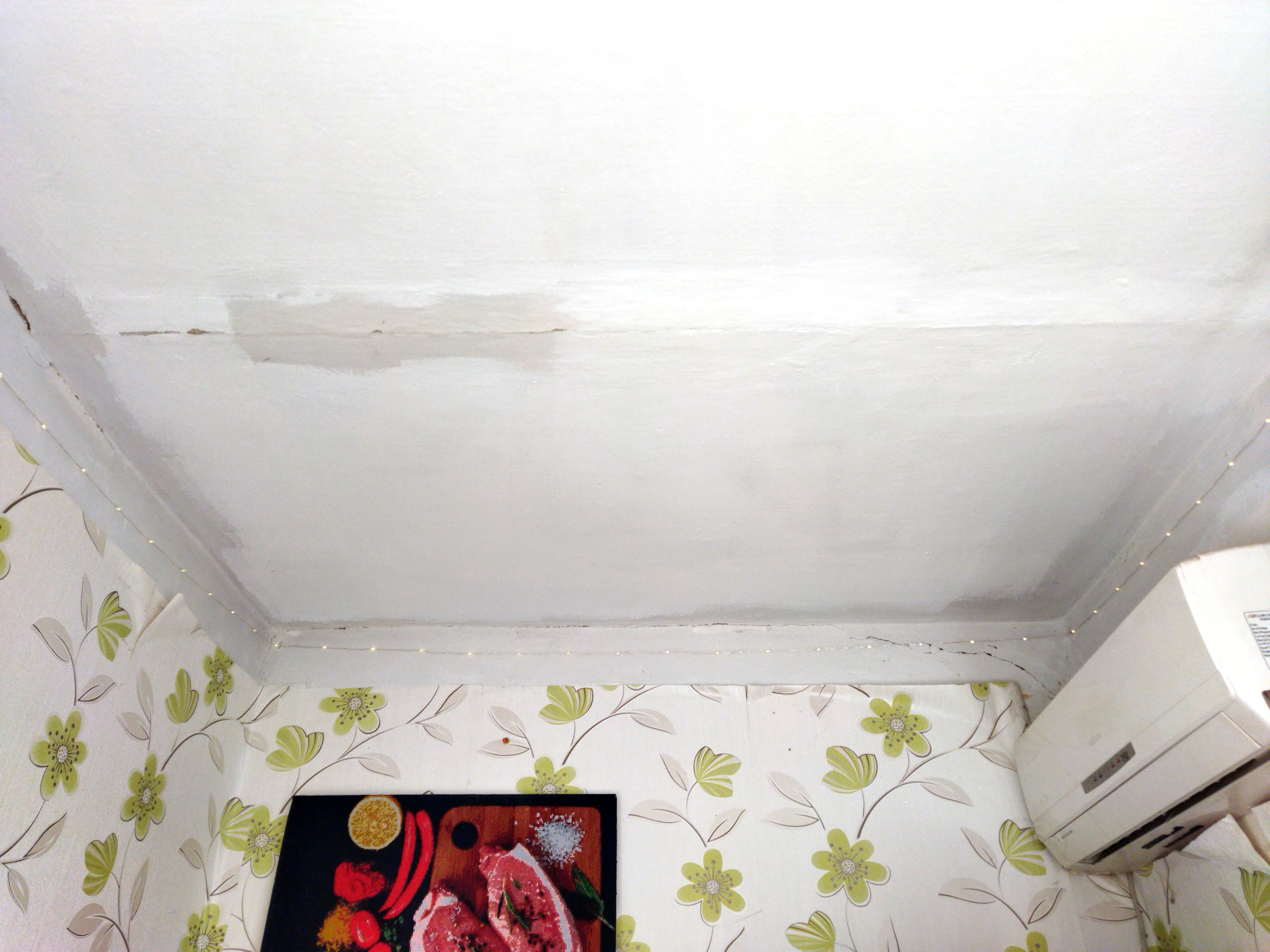 ceiling crack repair