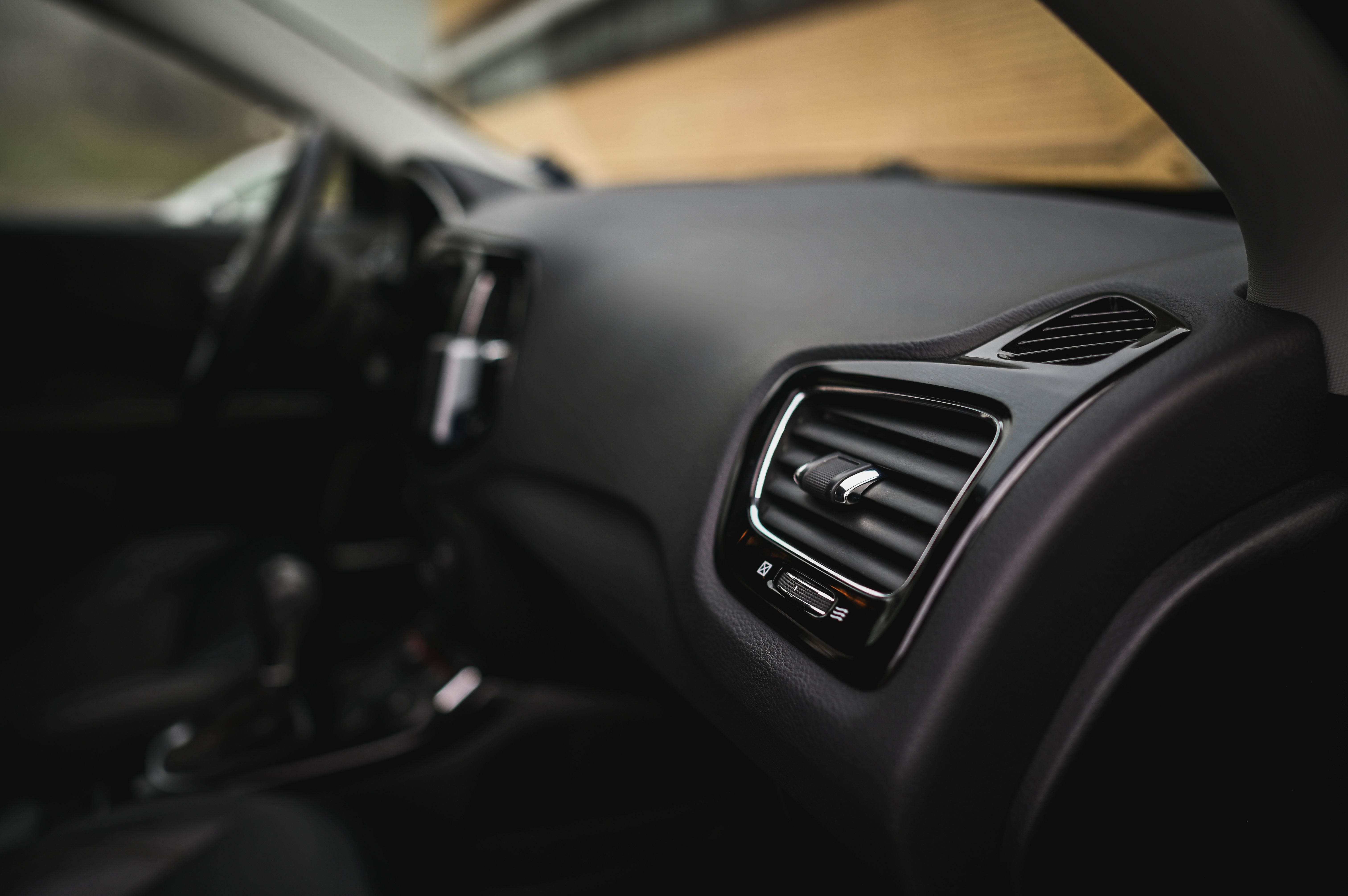 luxury car dashboard