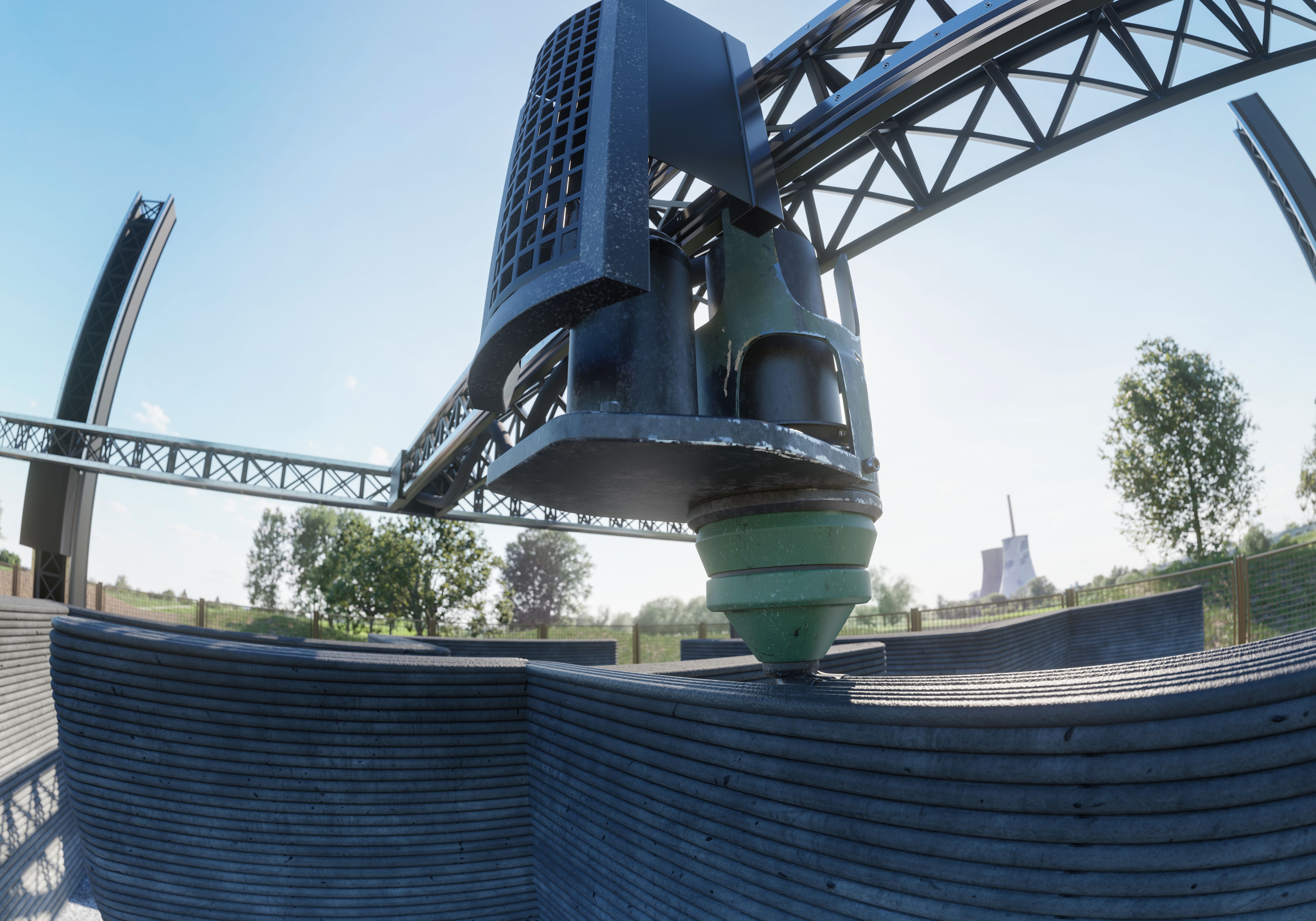 3D printing construction