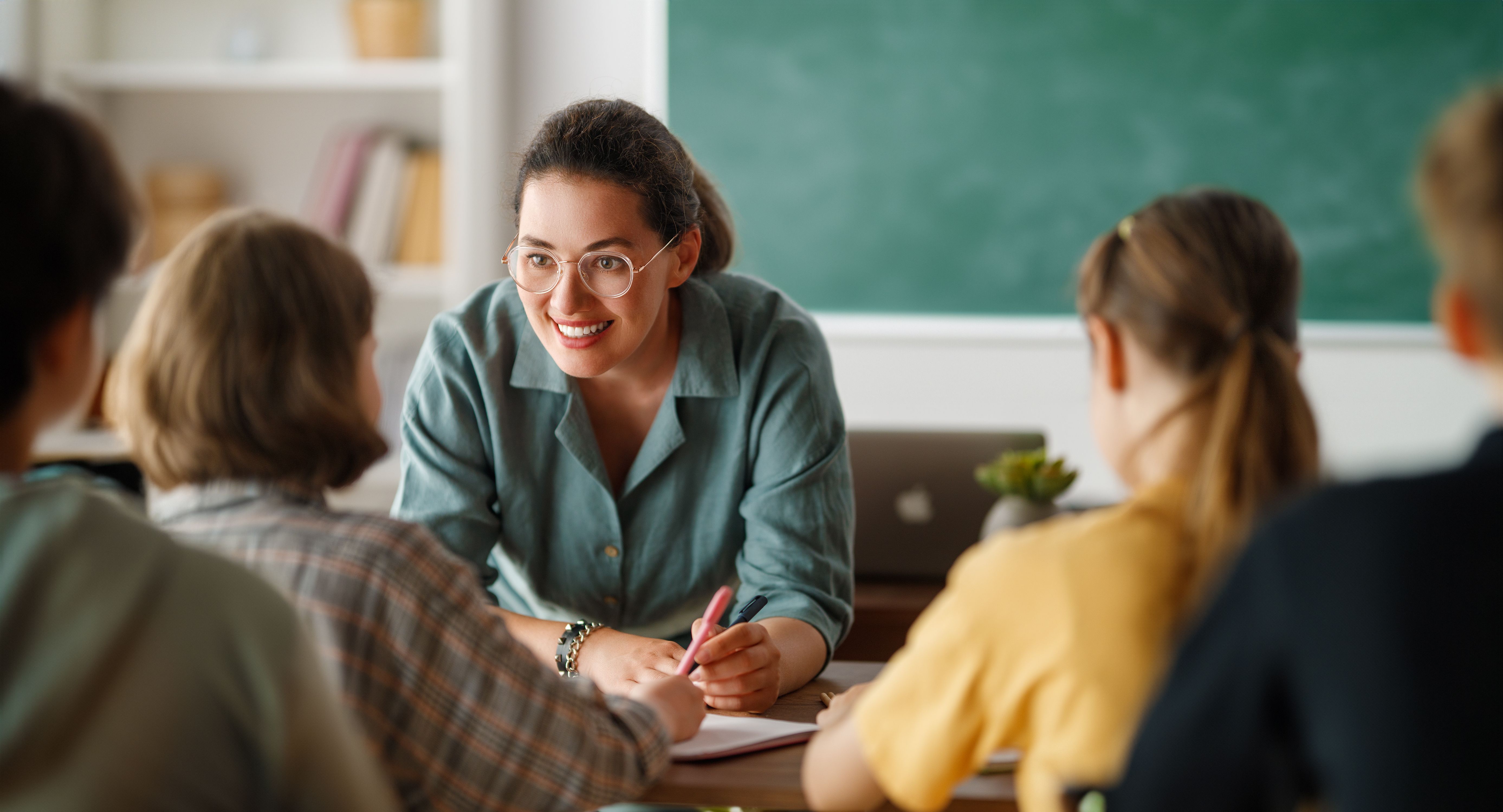 teacher student discussion