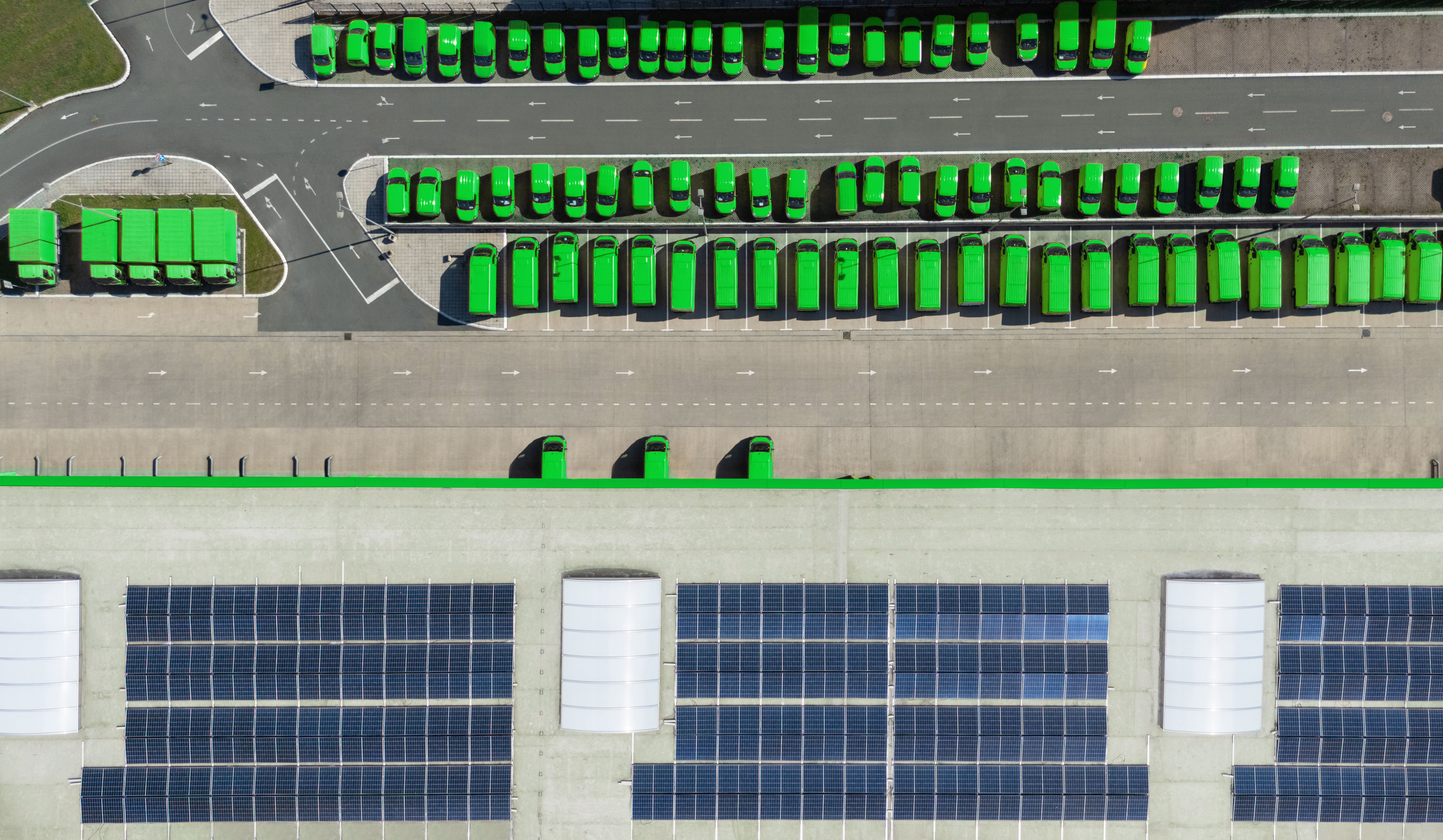 sustainable parking lot