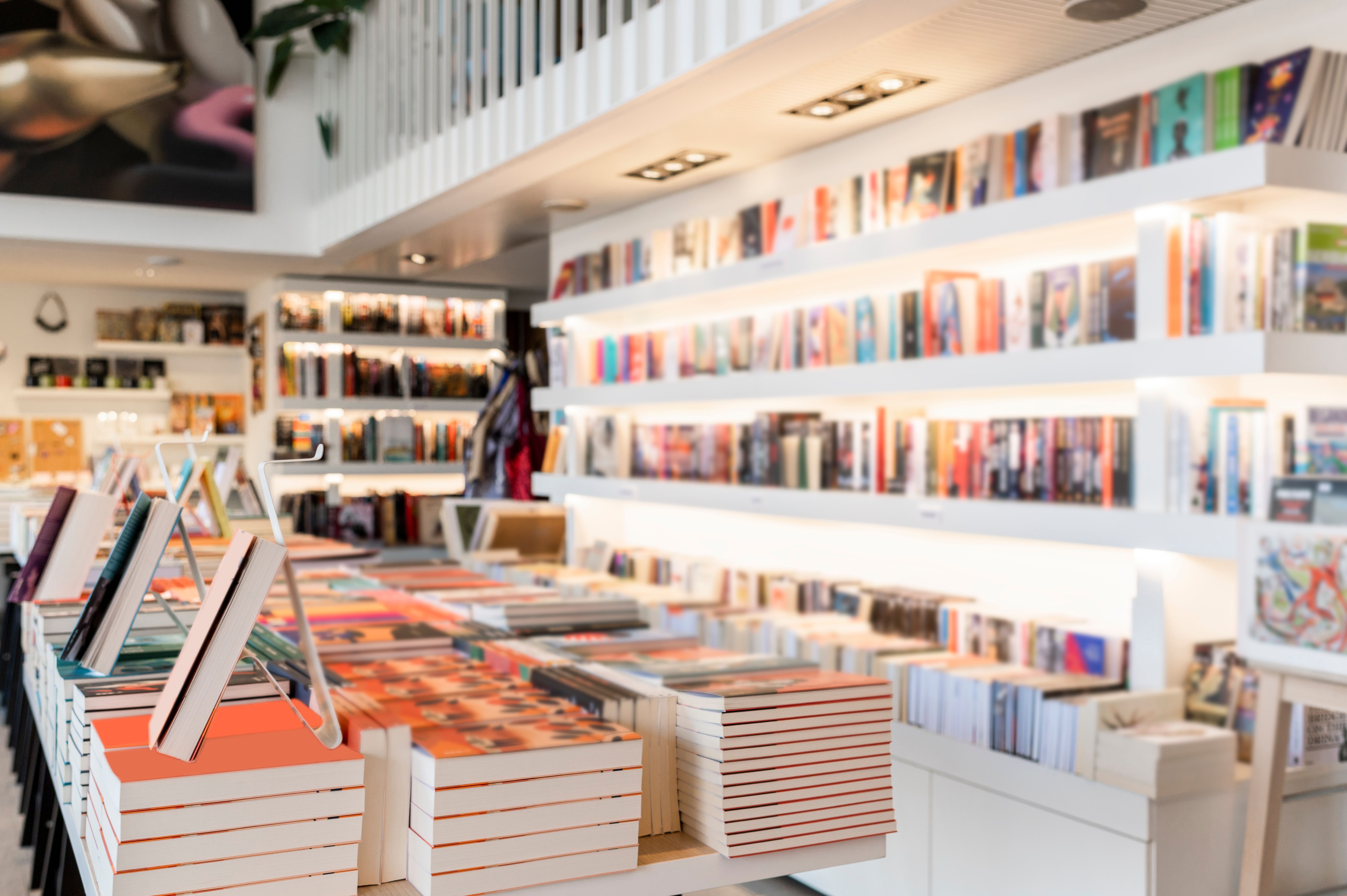 Bookstore full of books makes for better everyday life