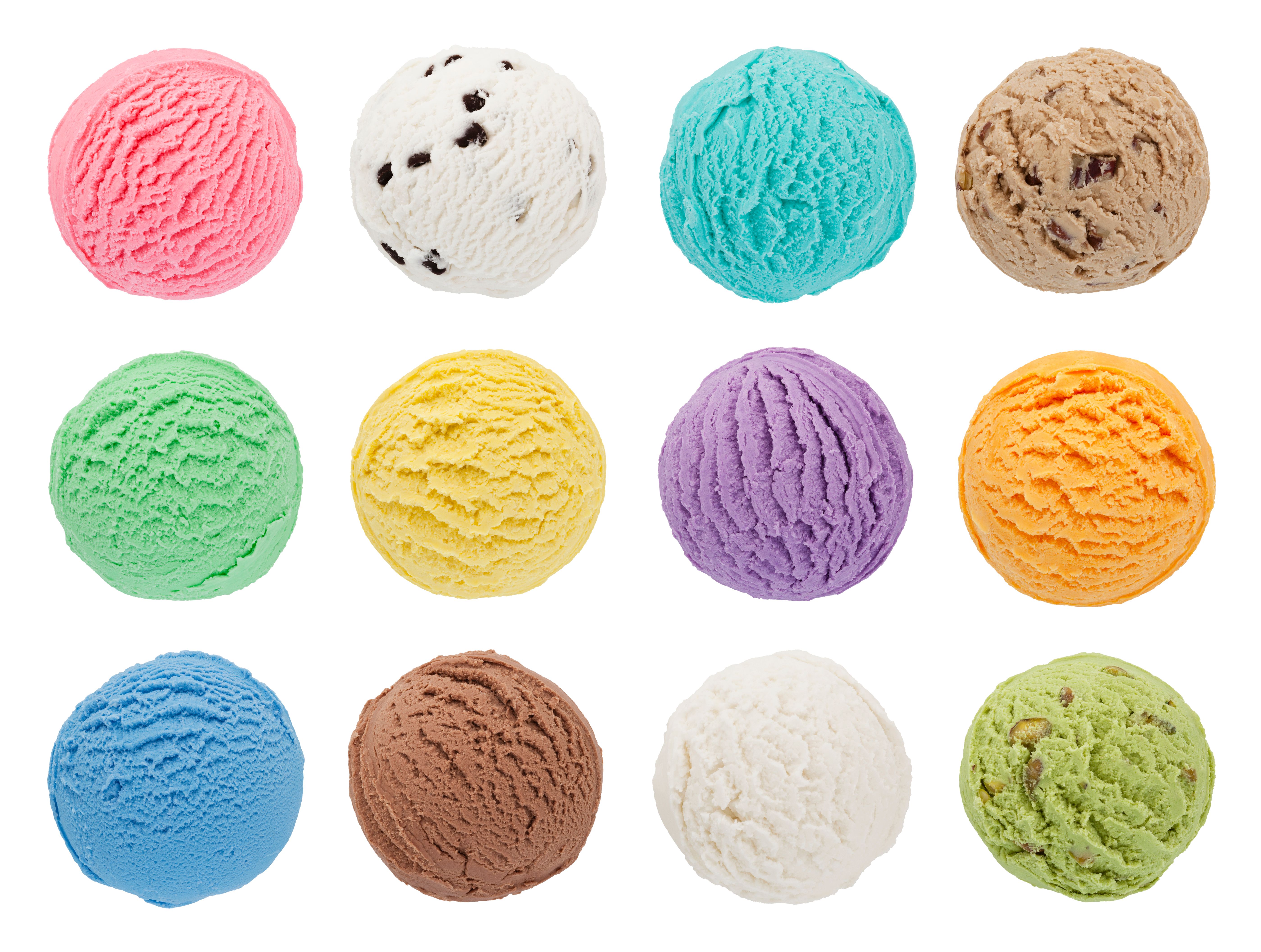 ice cream flavors