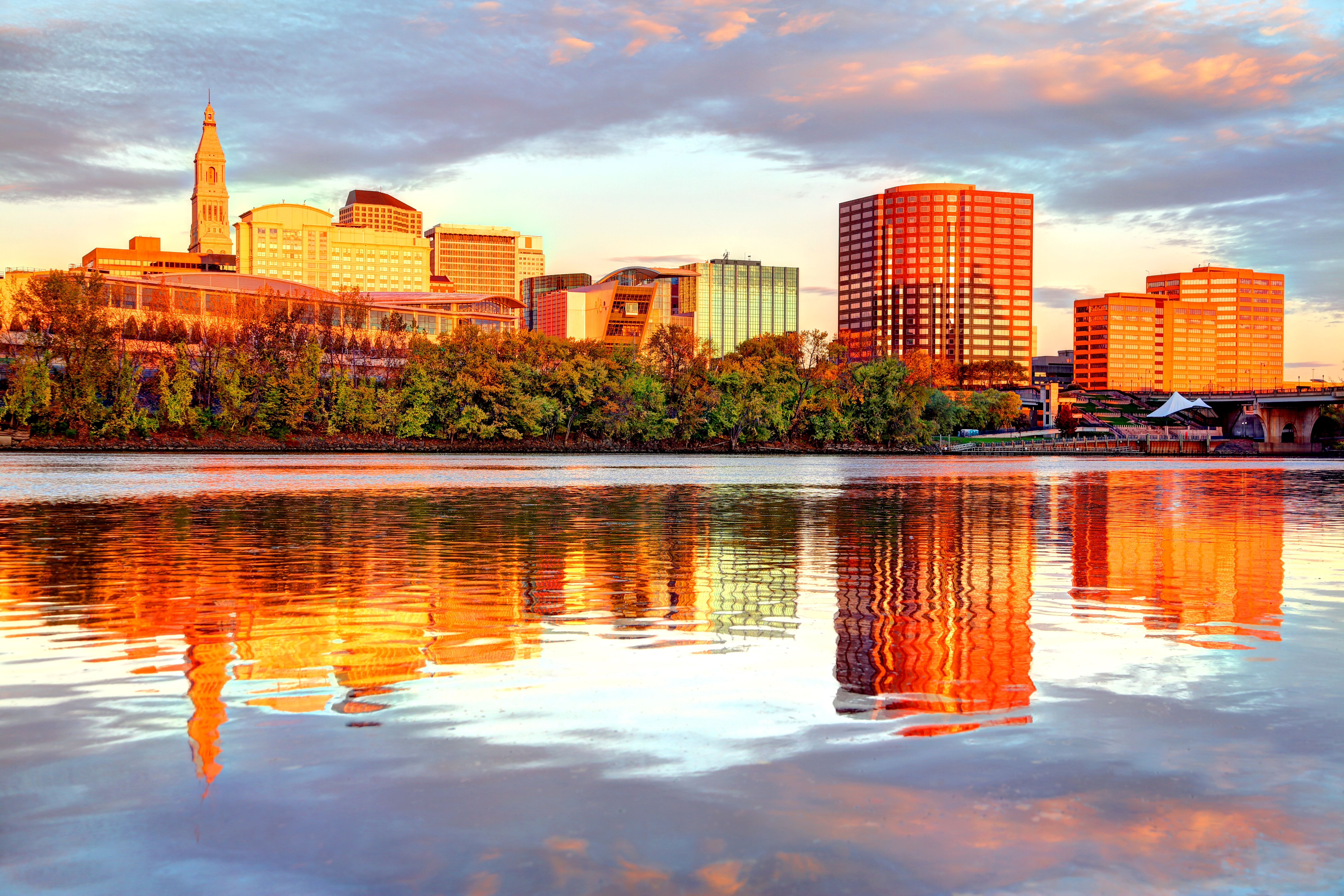 Downtown Hartford Connecticut Skyline Downtown Hartford Connecticut Skyline