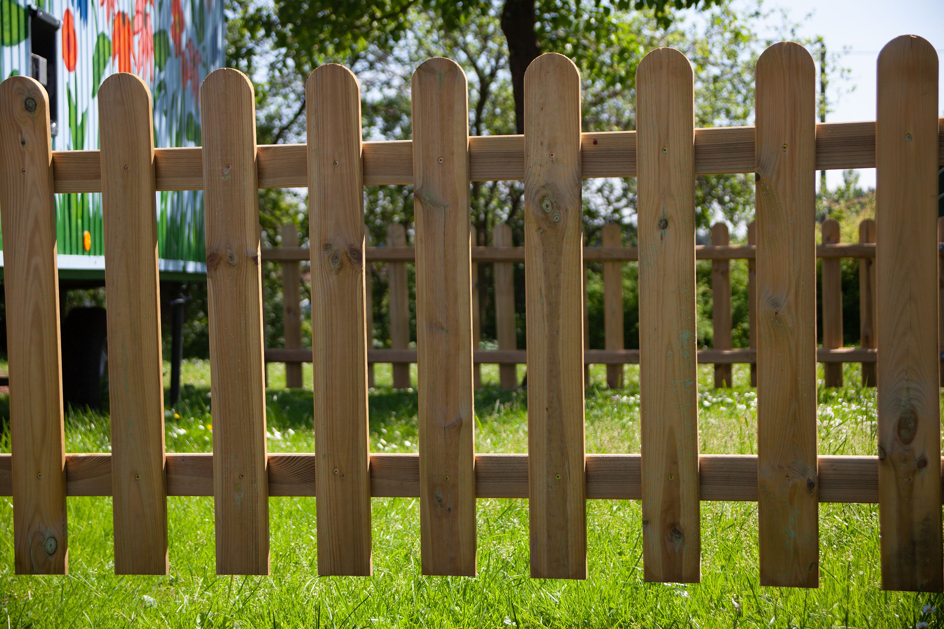 rustic split rail fence