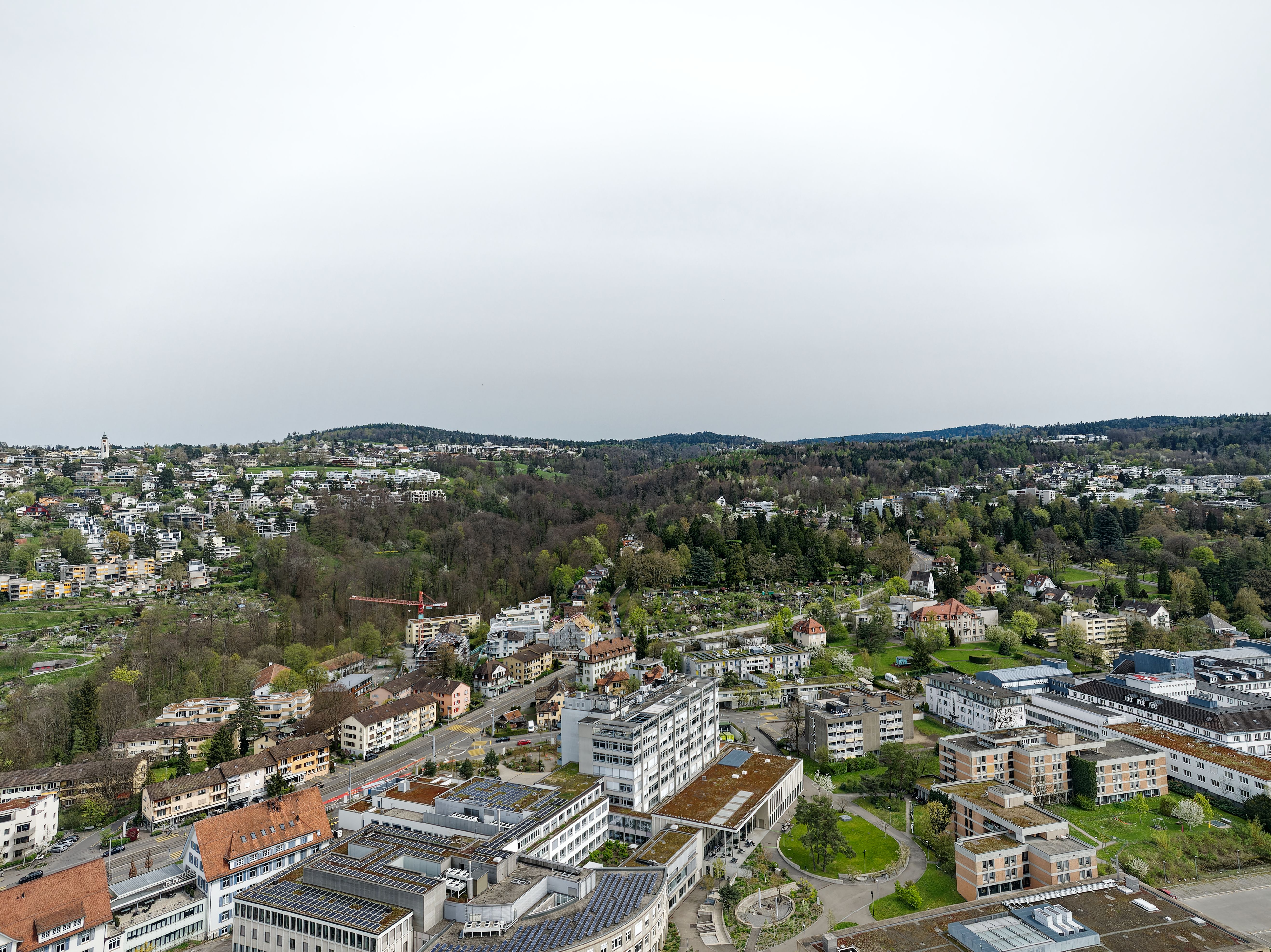 Horgen Architektur Drohne
