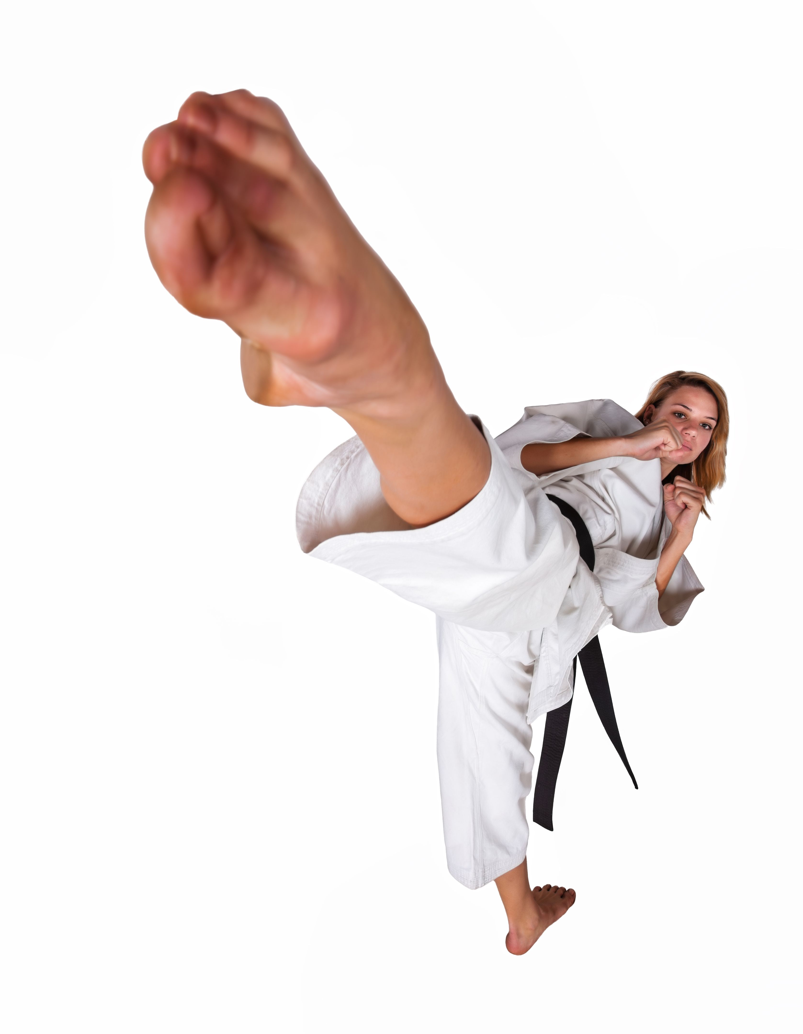 karate woman
