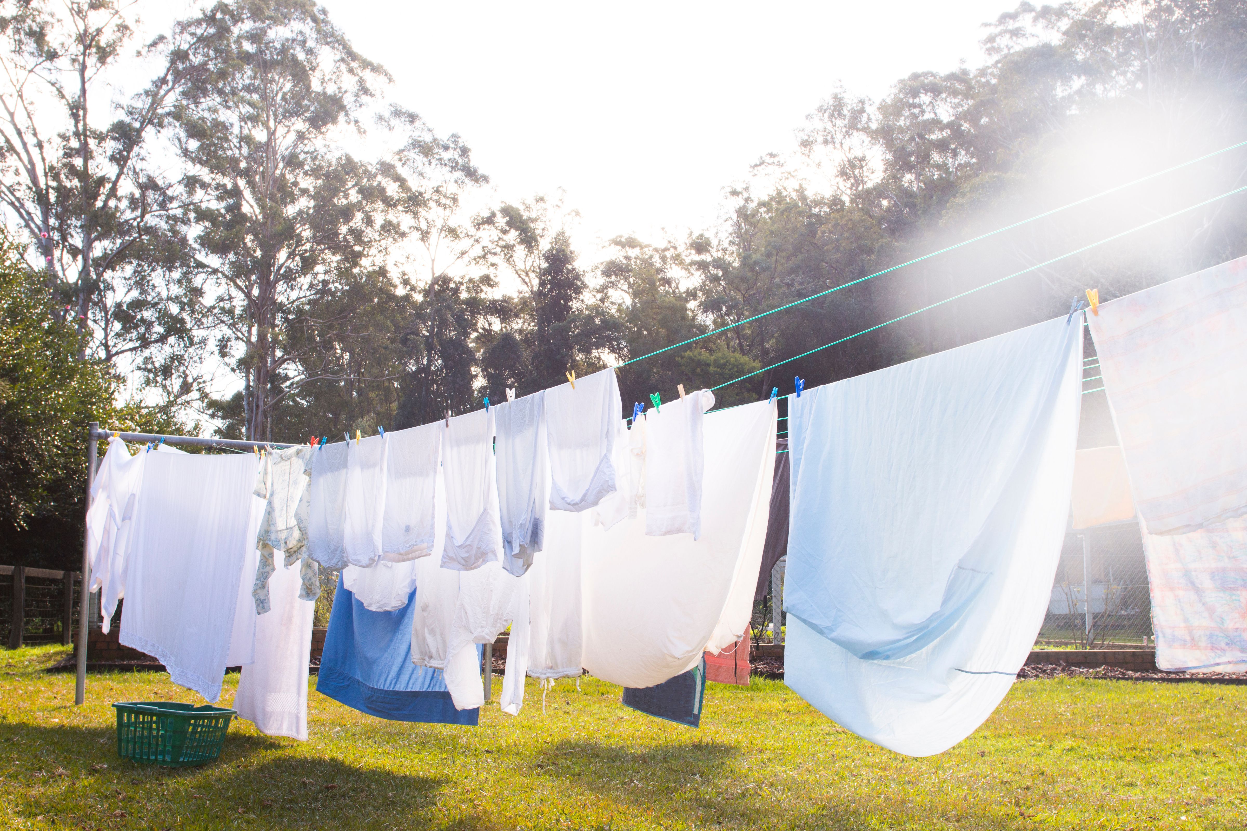 clothesline outdoors