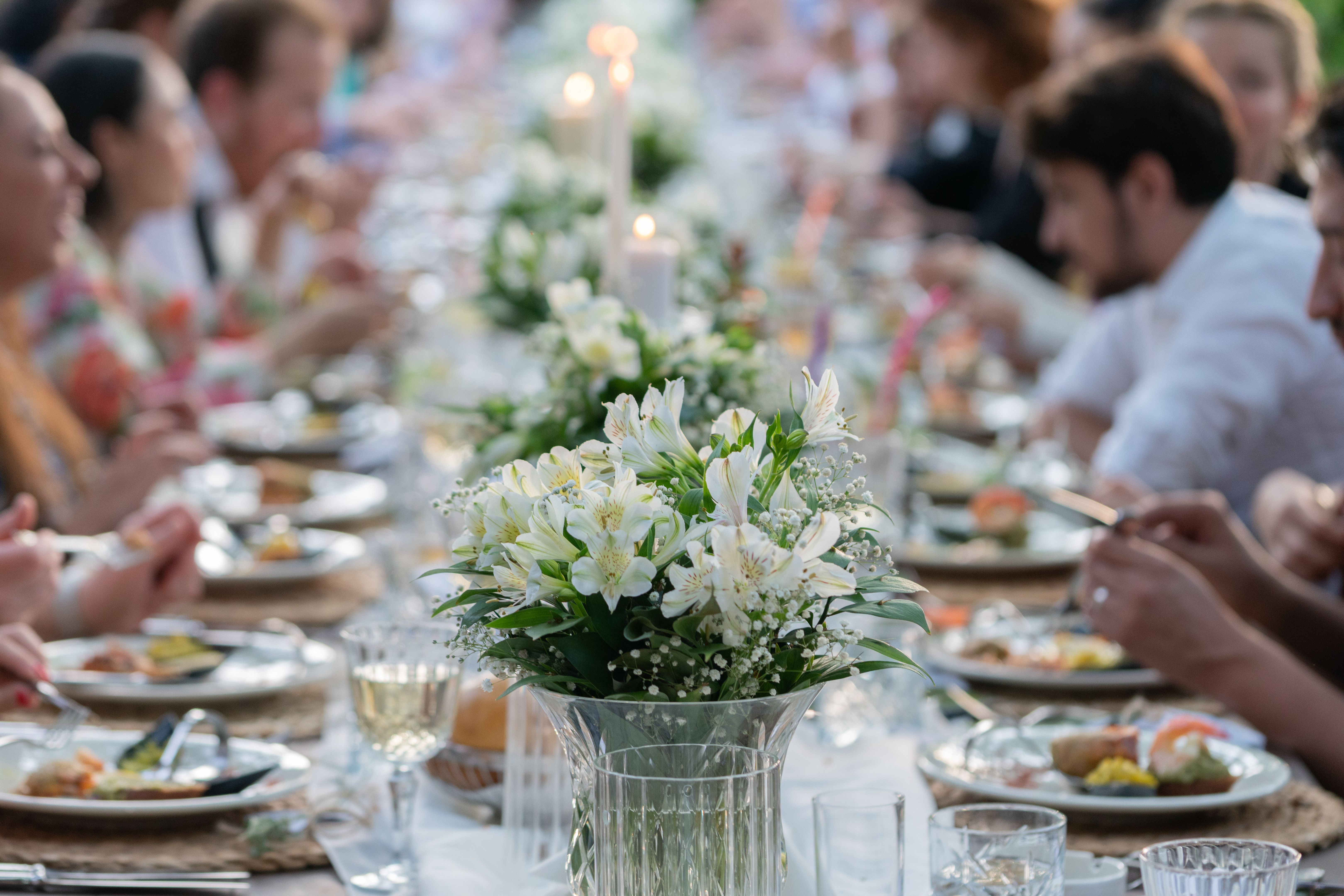 wedding dinner