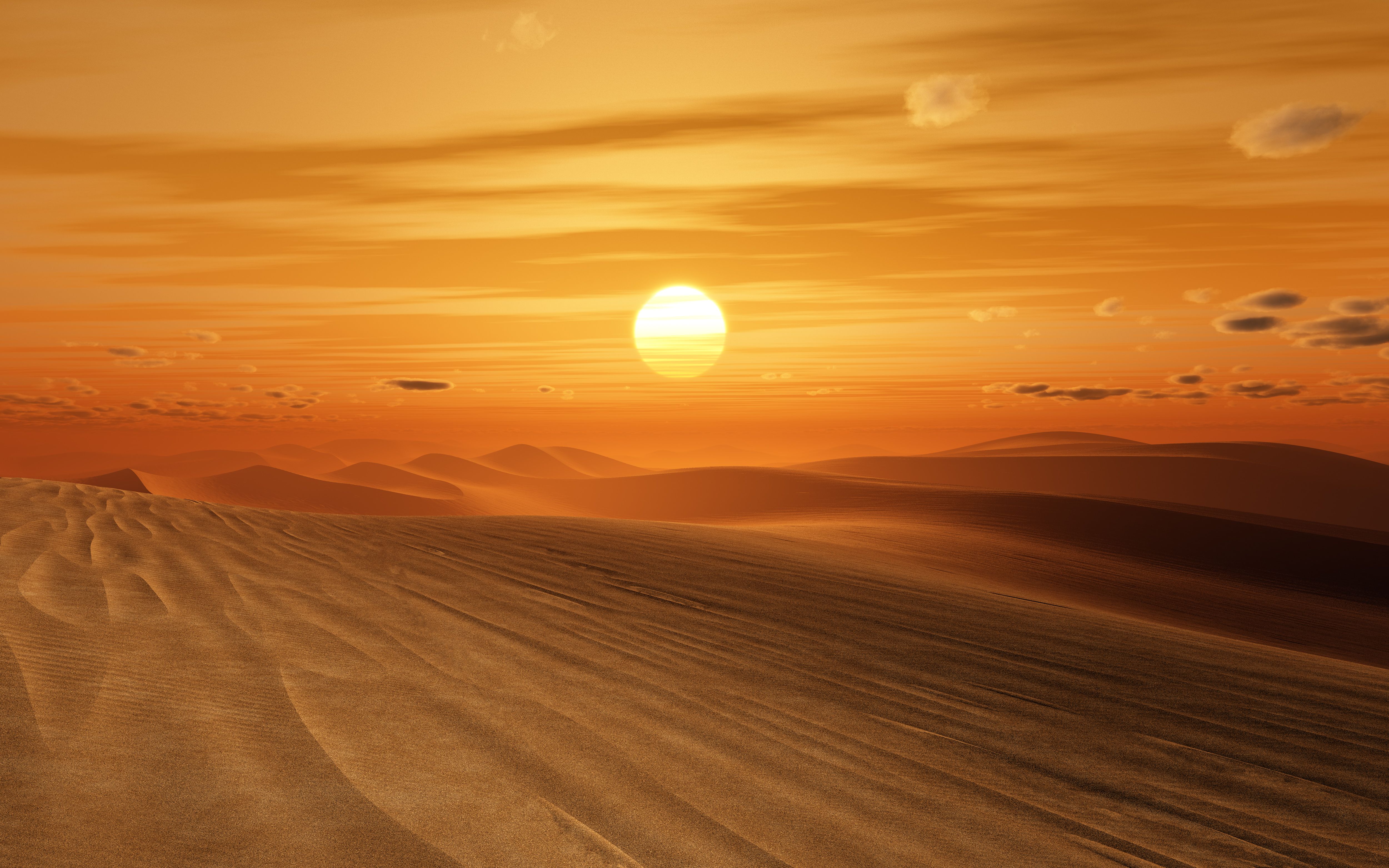 desert sunset