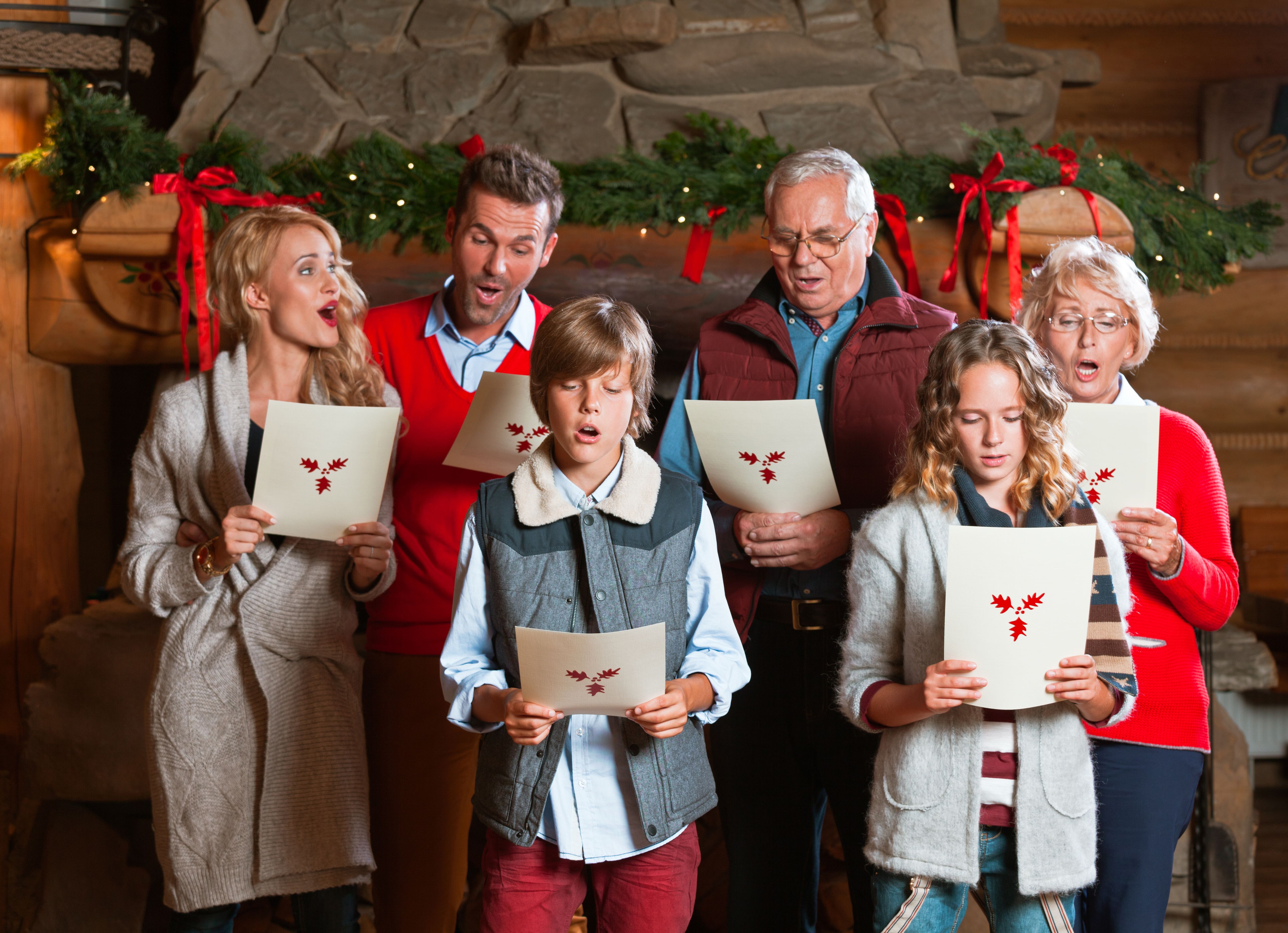 family singing