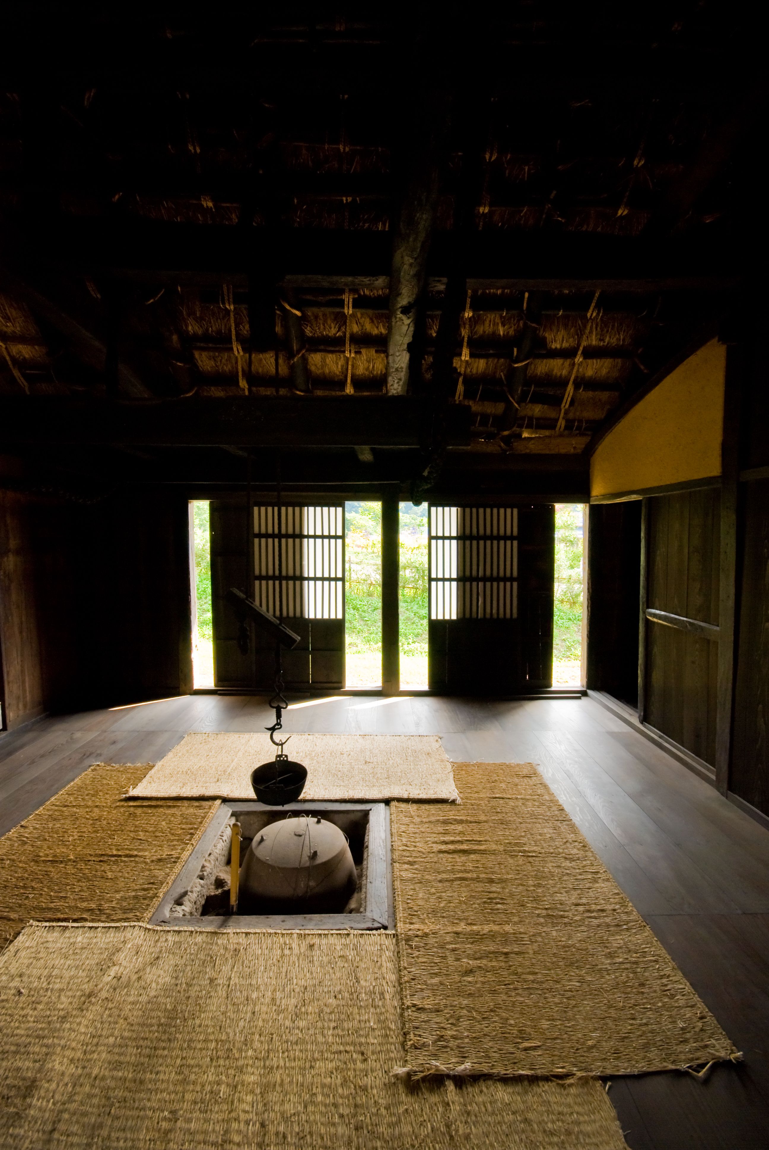 japanese farmhouse interior