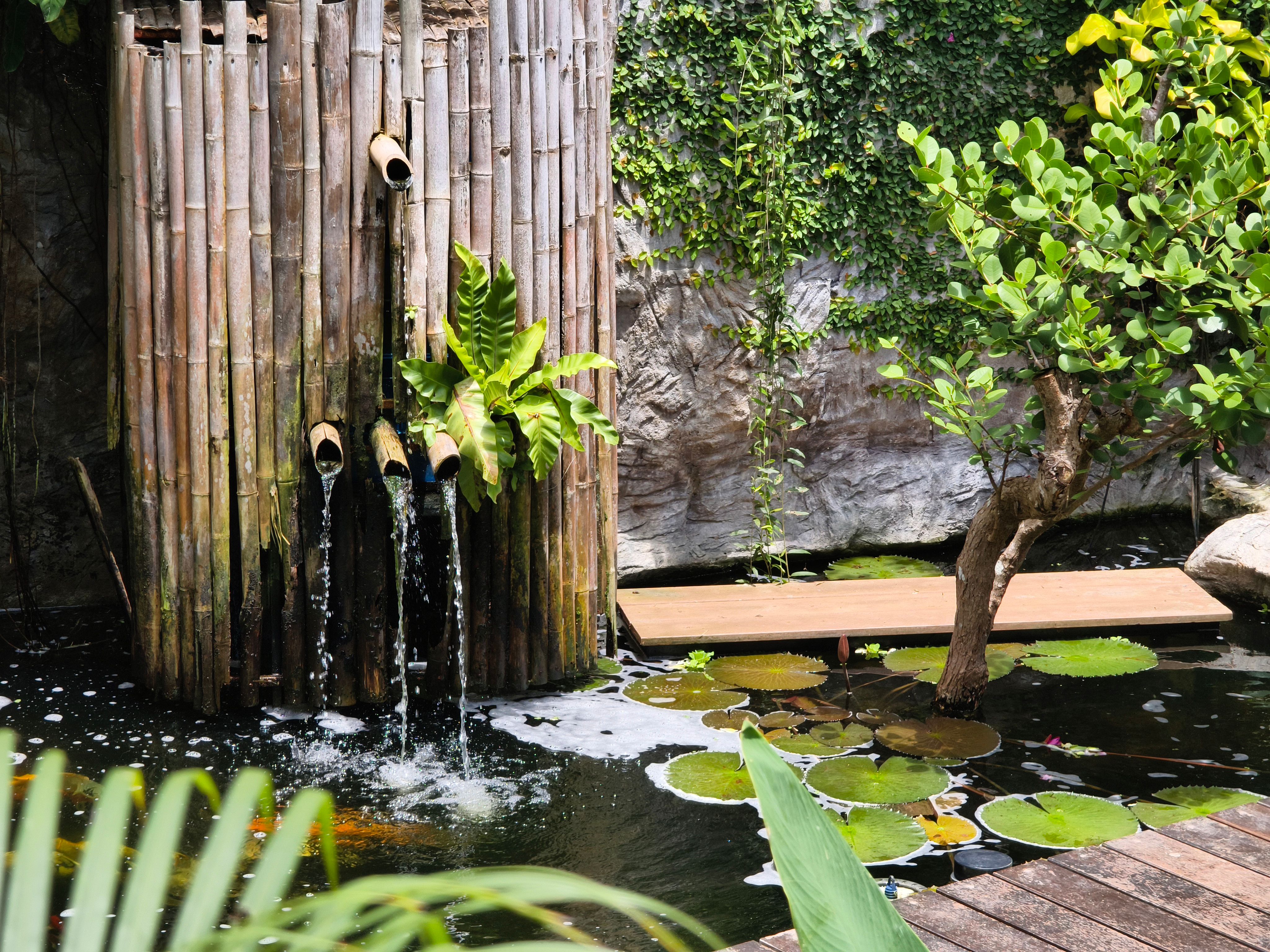 water features garden