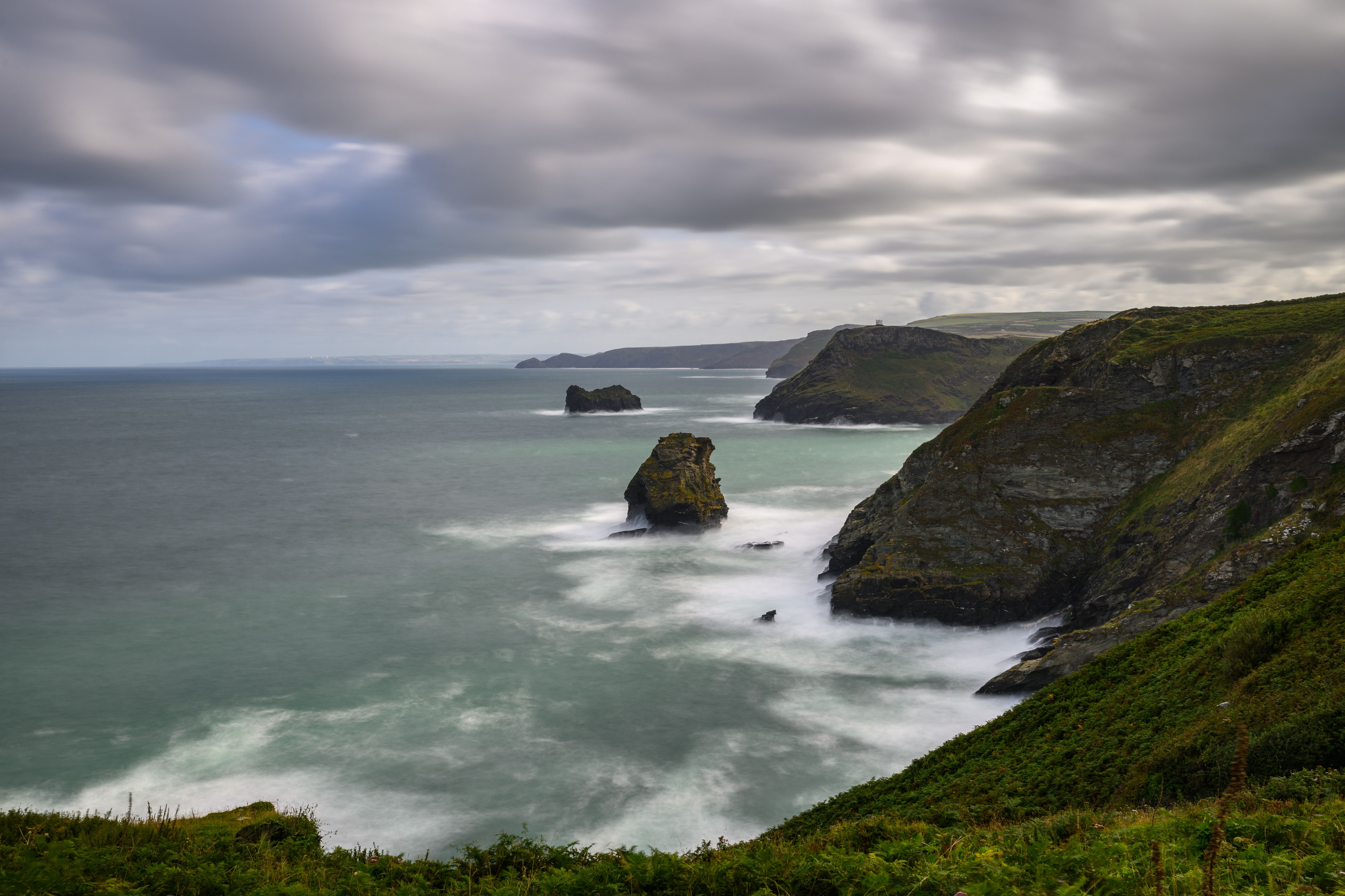 Cornwall coastal landscape