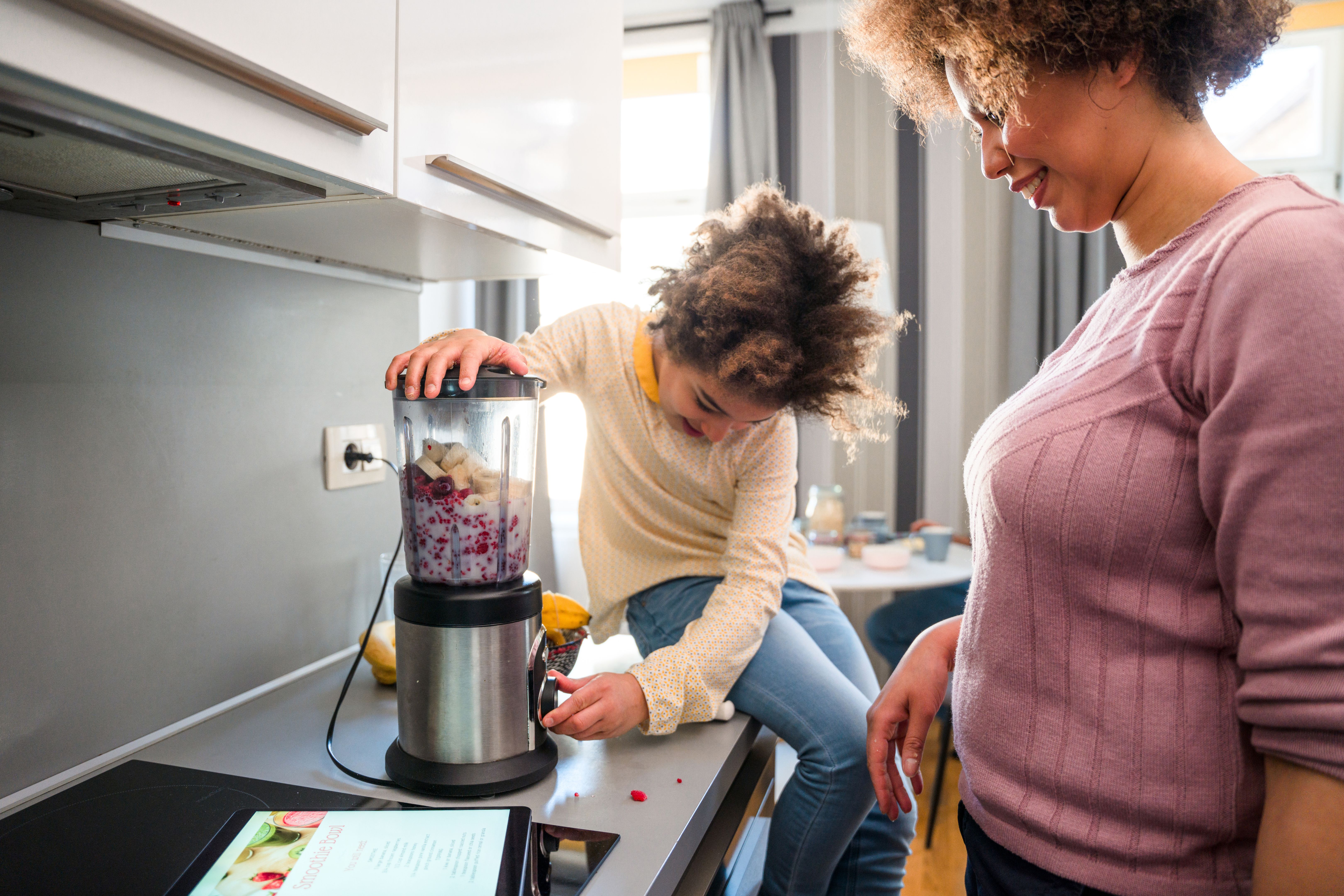 smoothie preparation