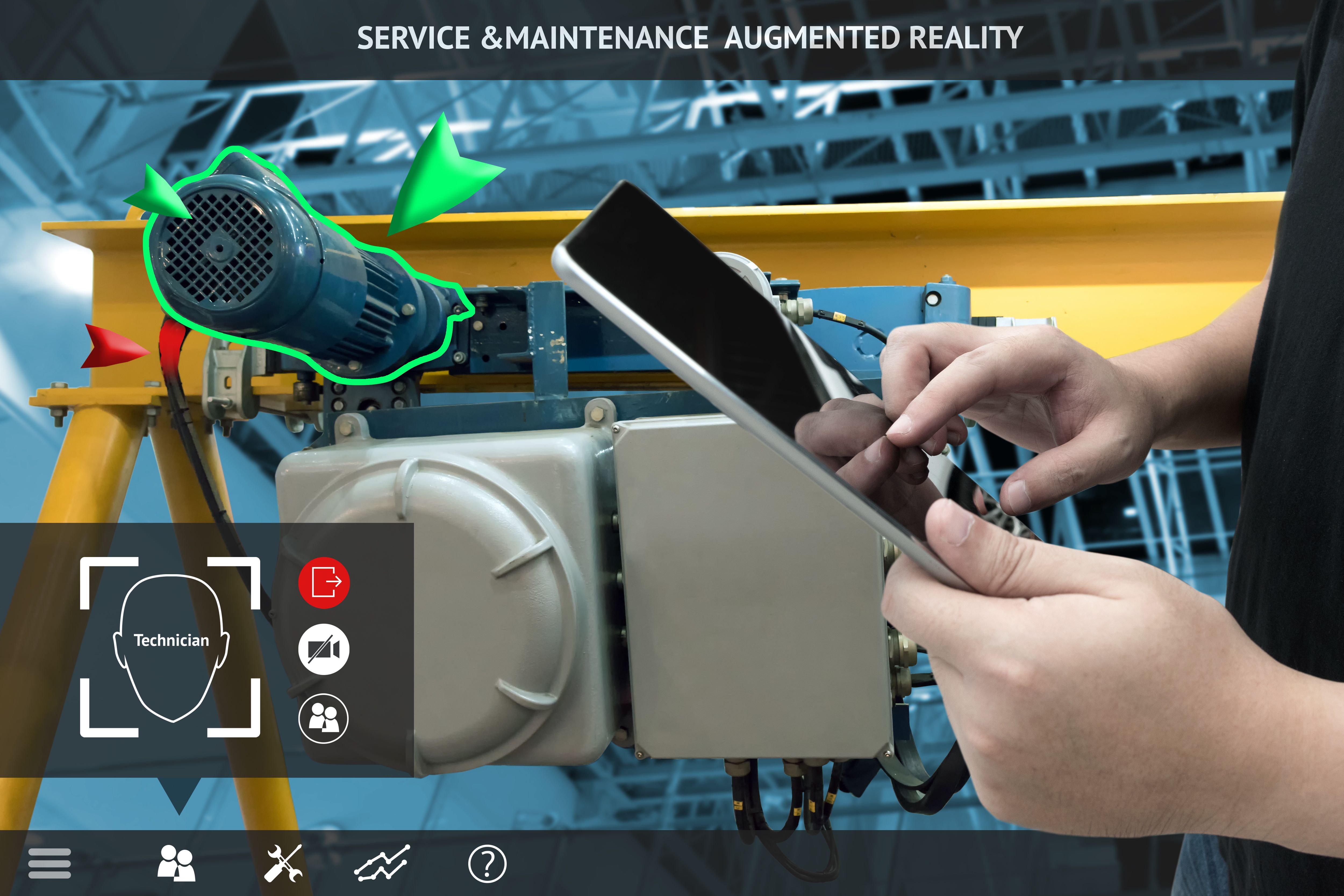 realidad aumentada mantenimiento