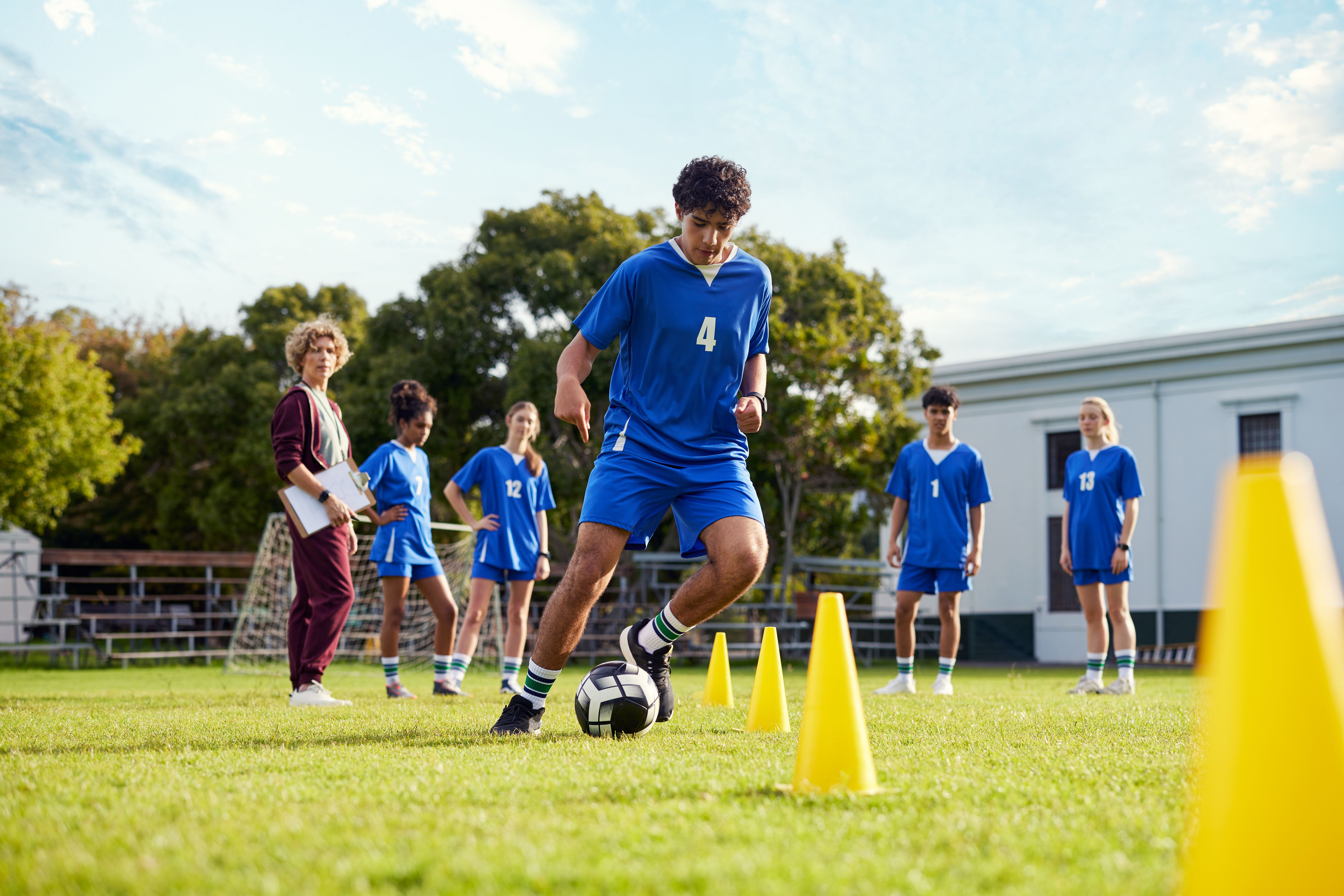 soccer training