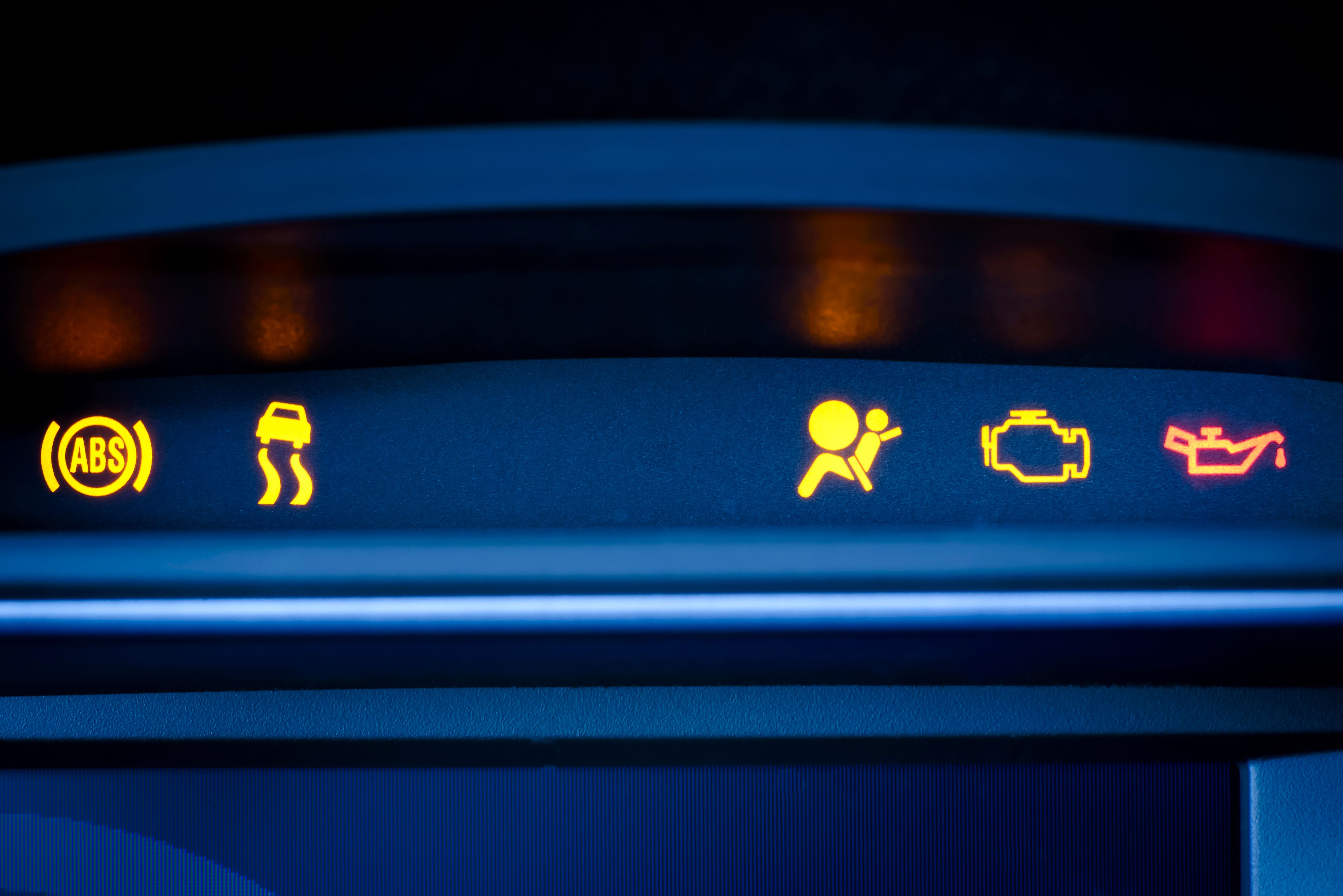 dashboard warning lights