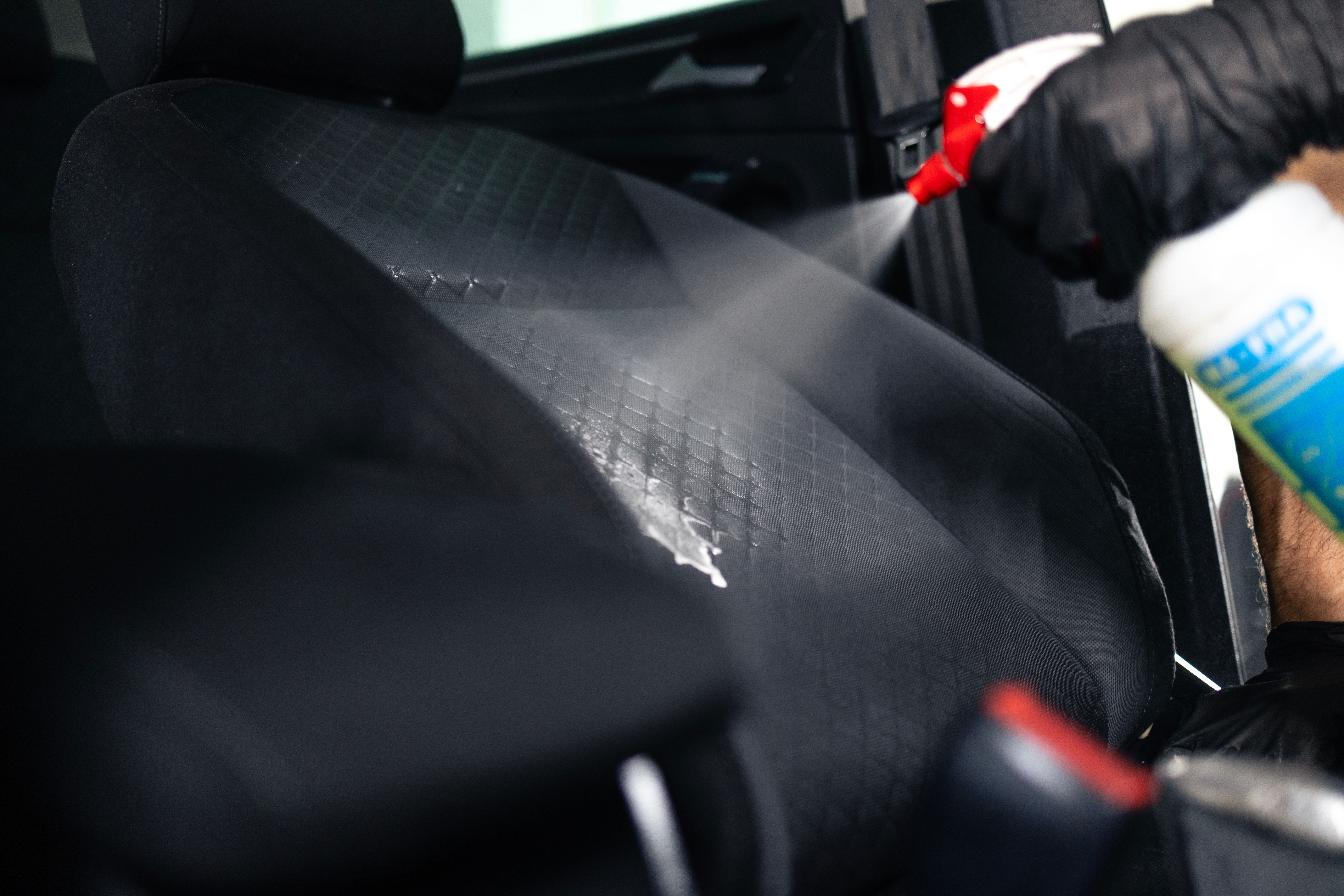 organized car interior