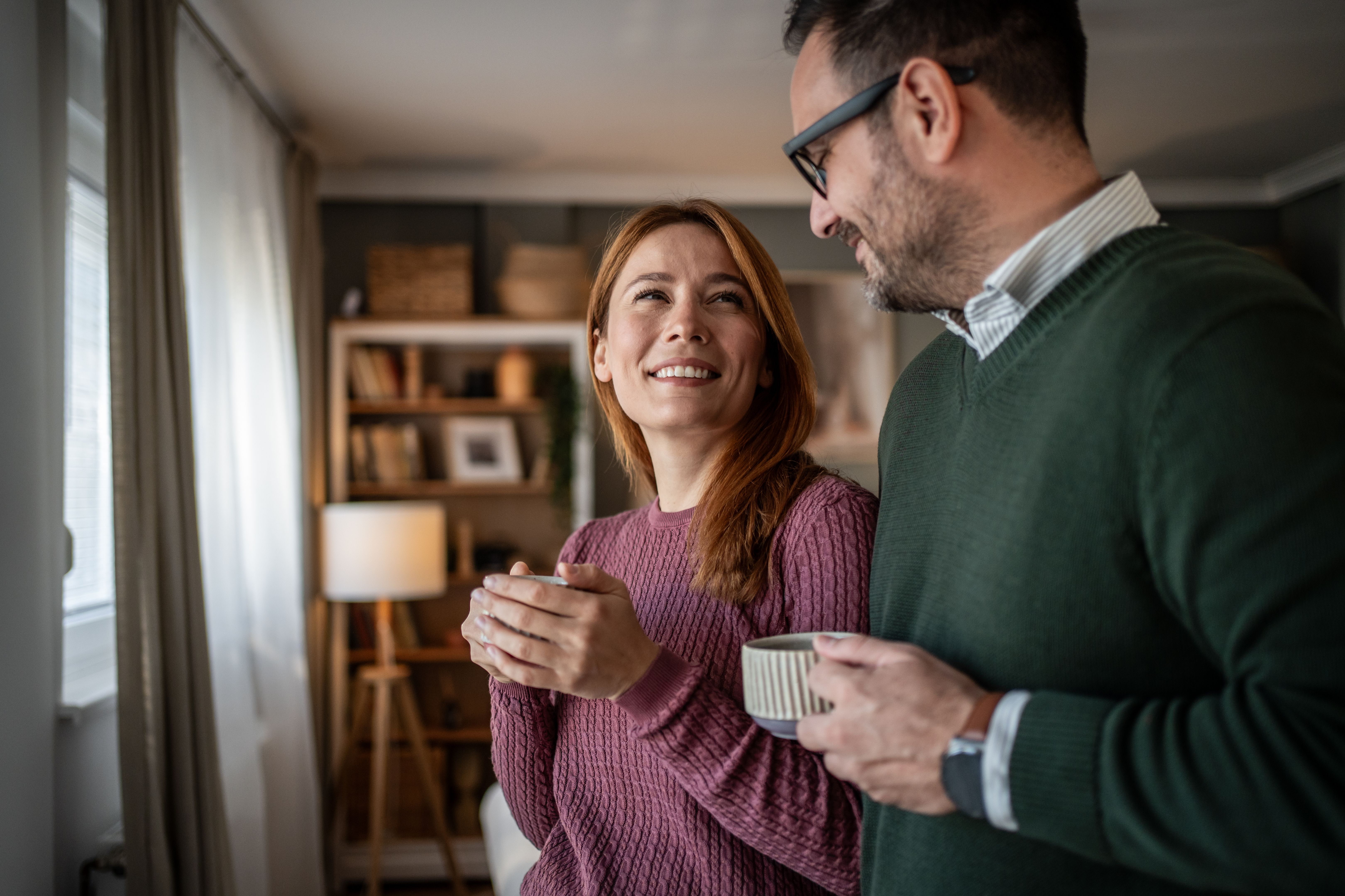 people enjoying coffee