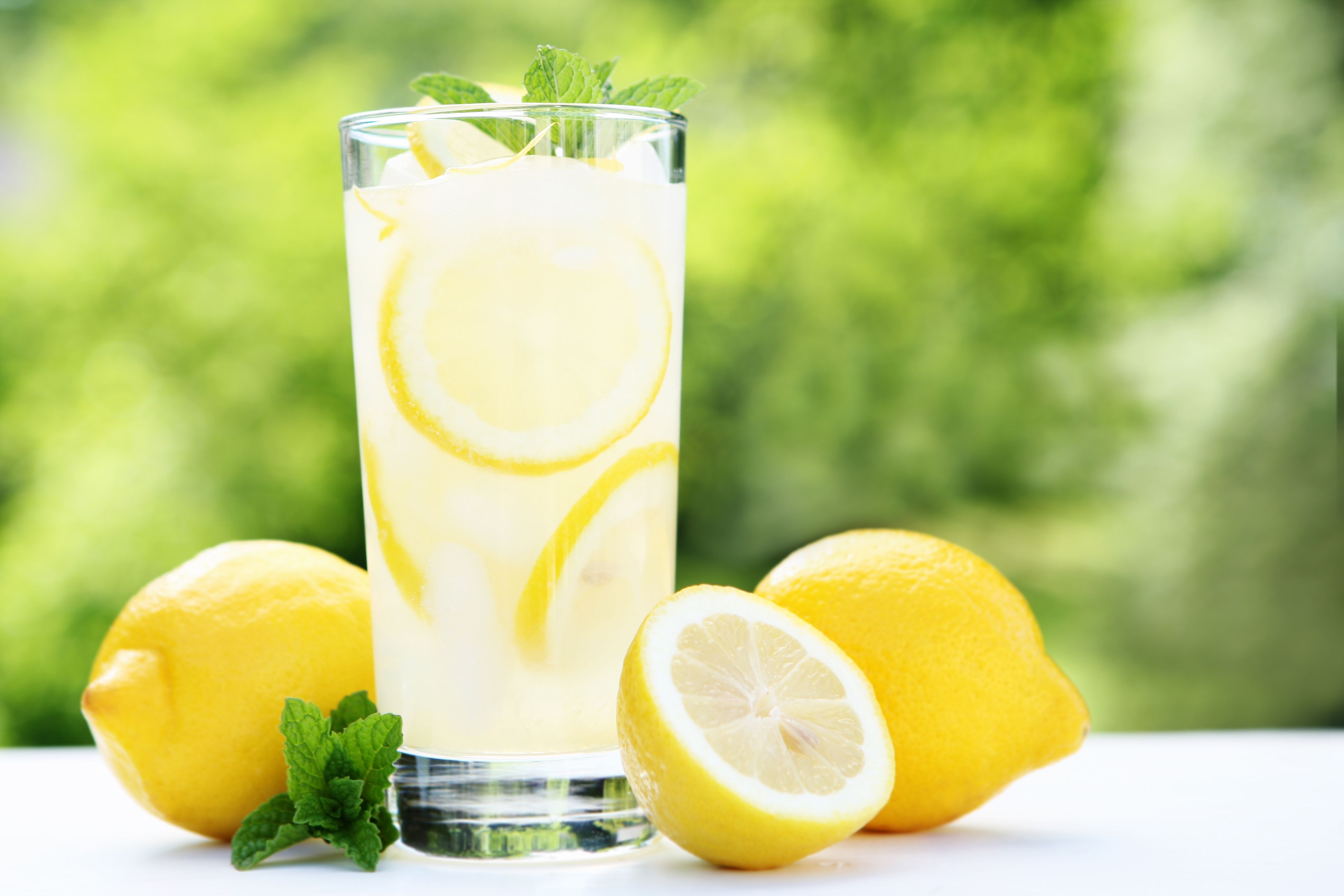 mint lemonade