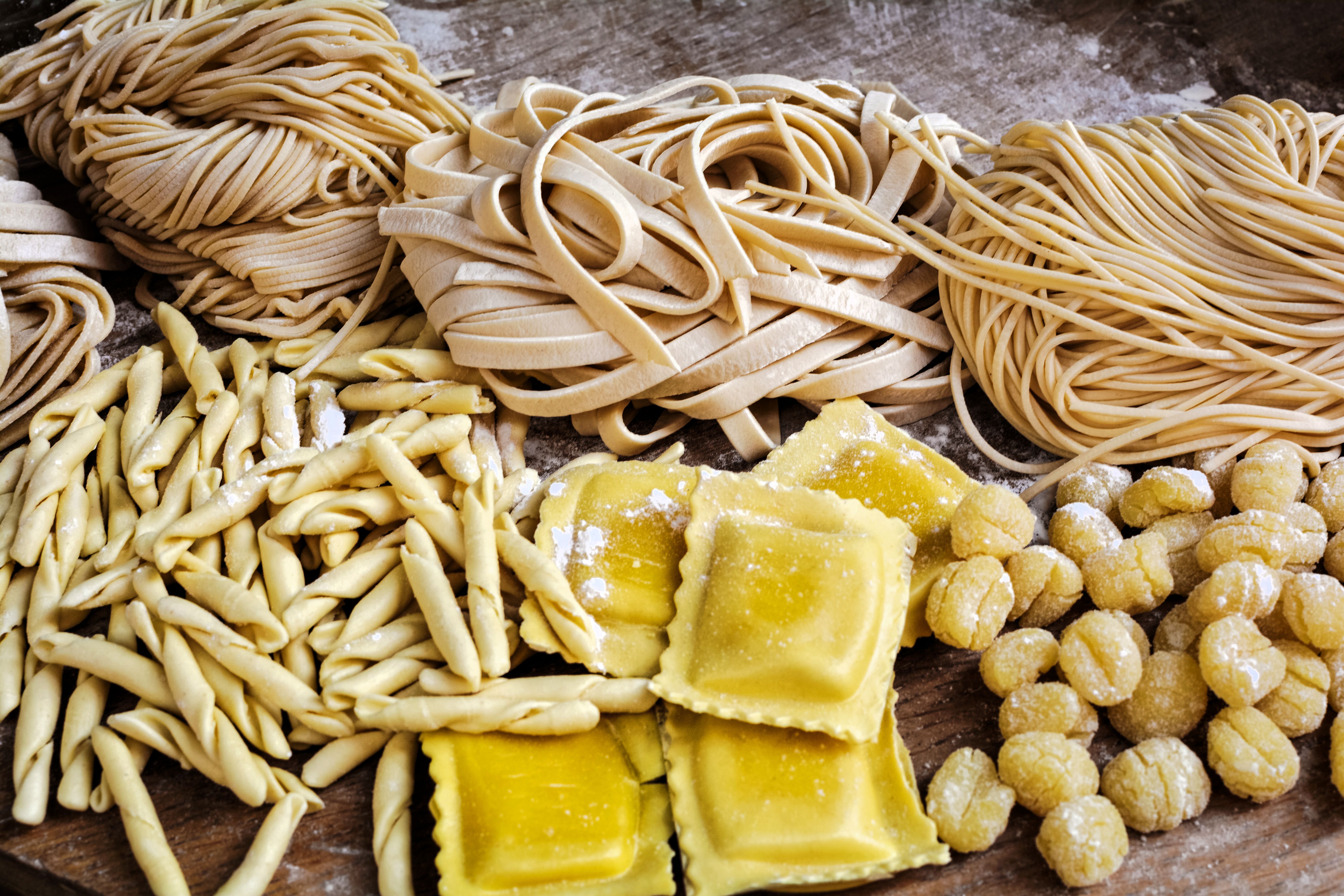 ingredients for pasta