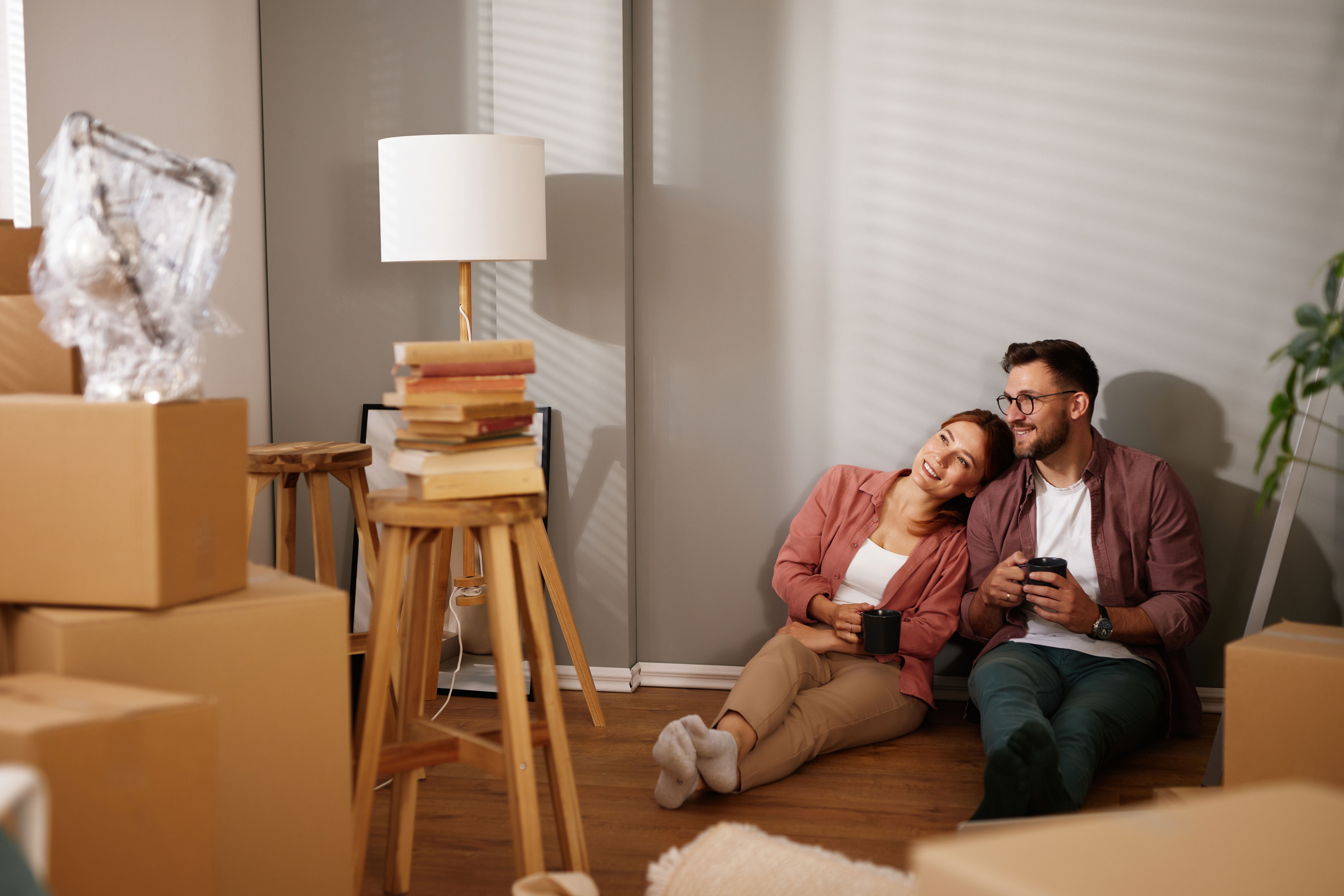 living room transformation