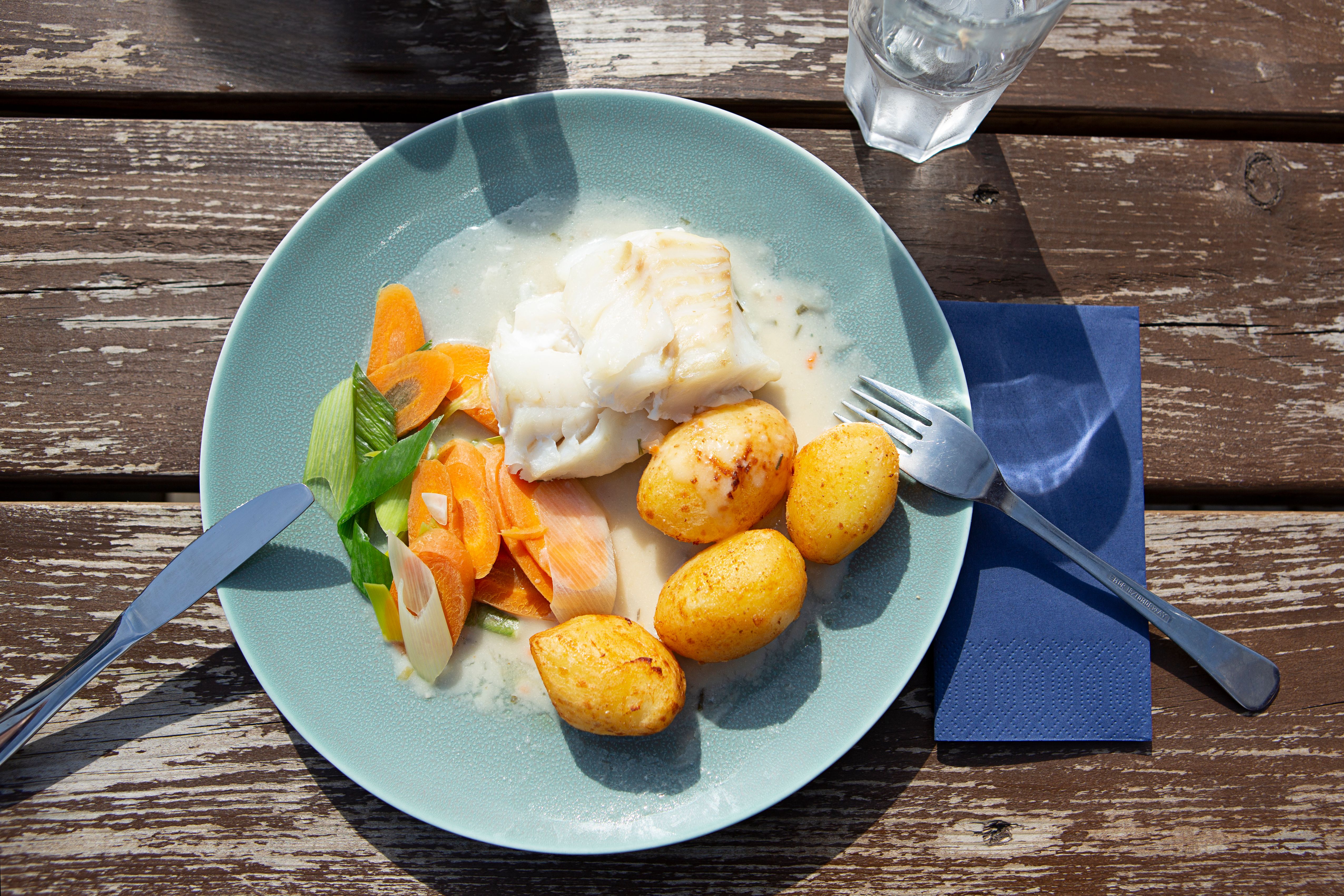 norwegian seafood dish