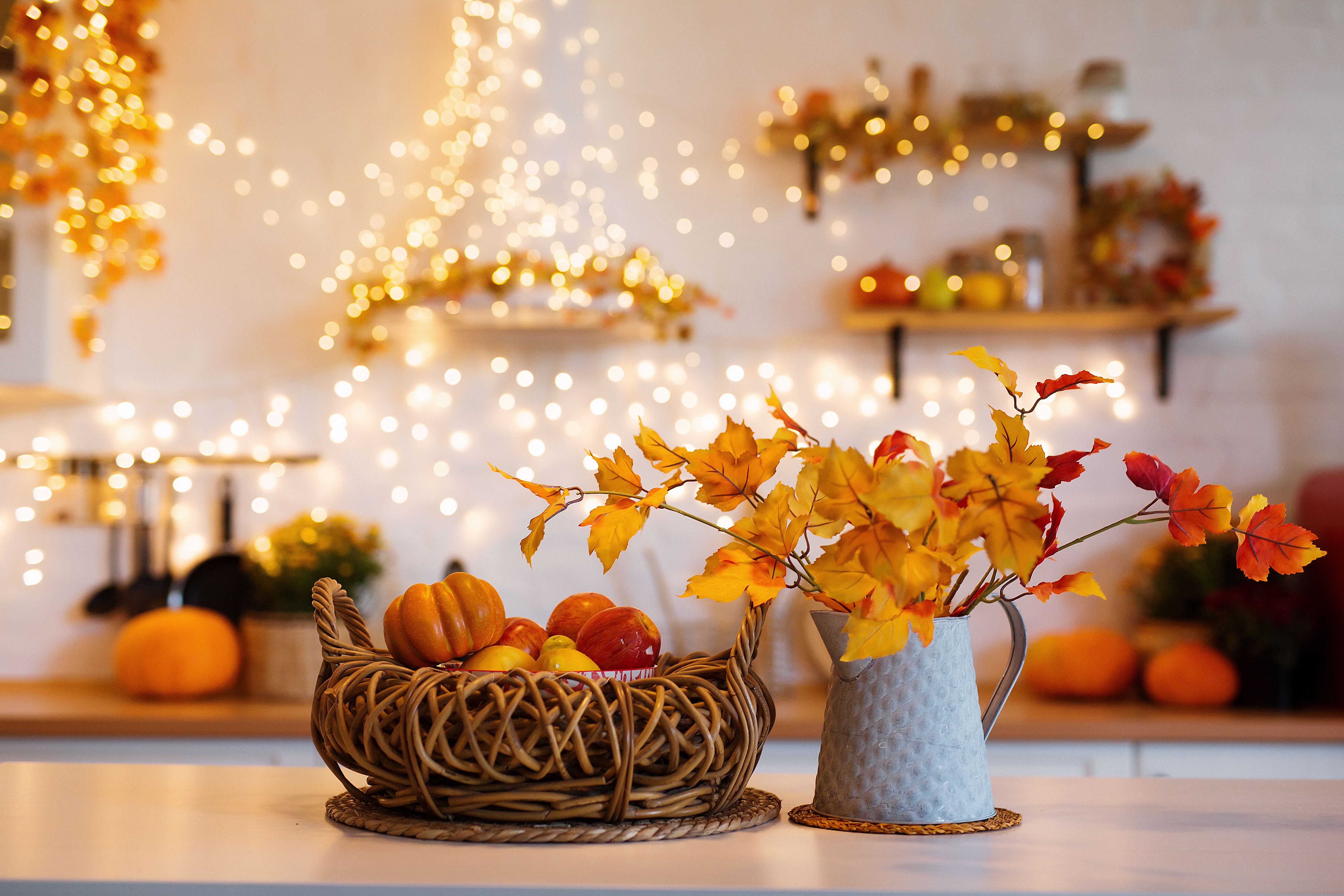 natural fall decor