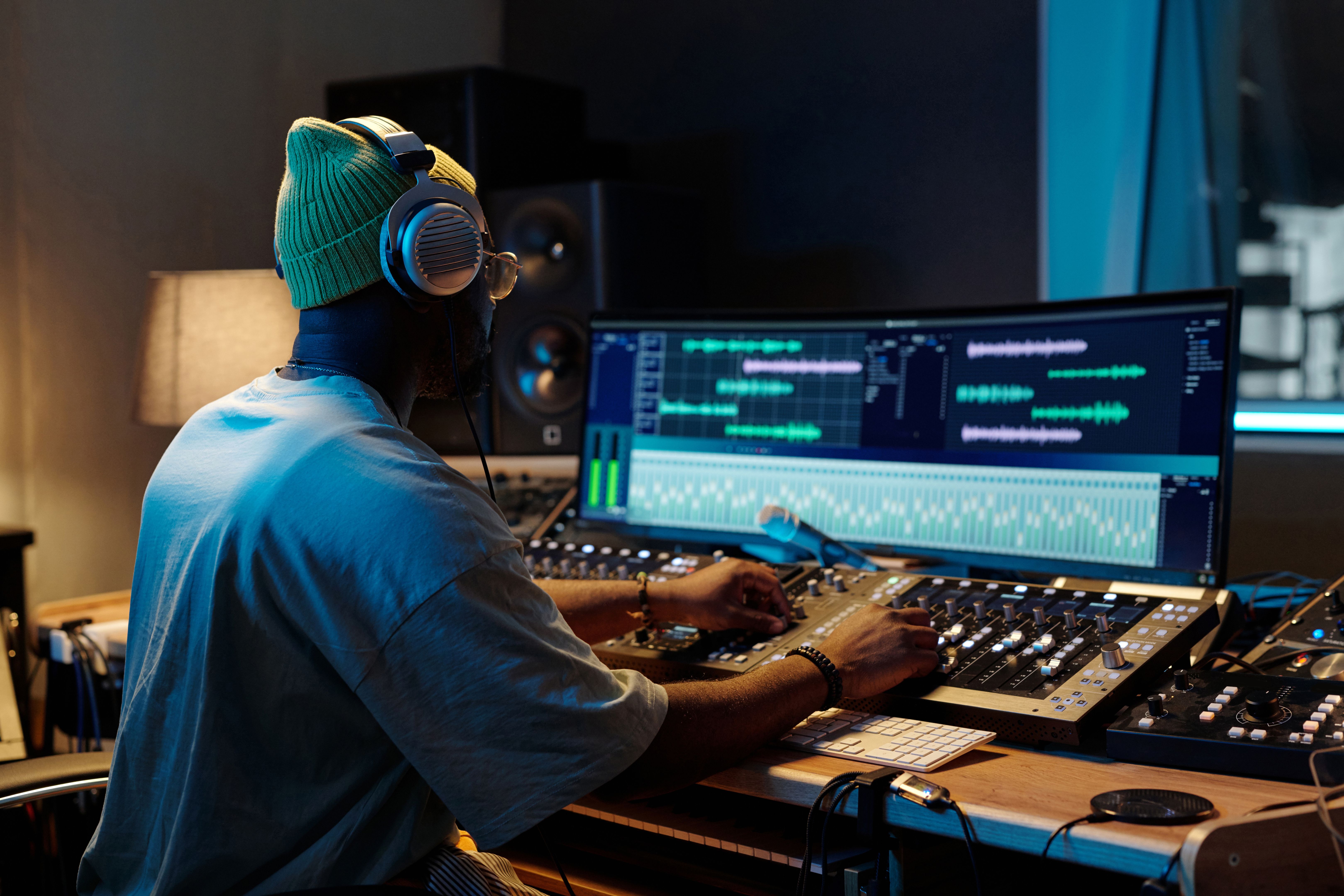 studio monitors headphones