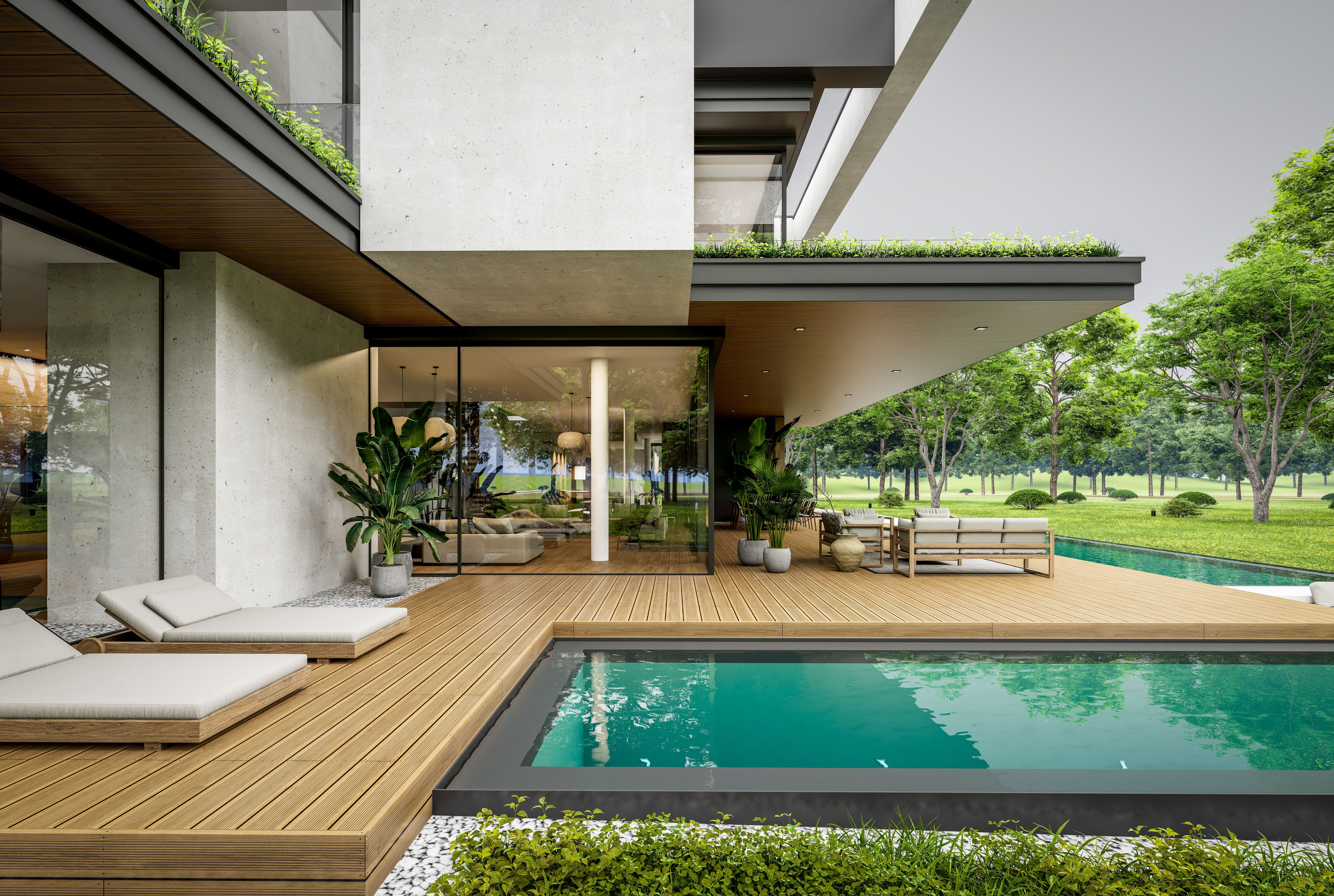 modern pool design