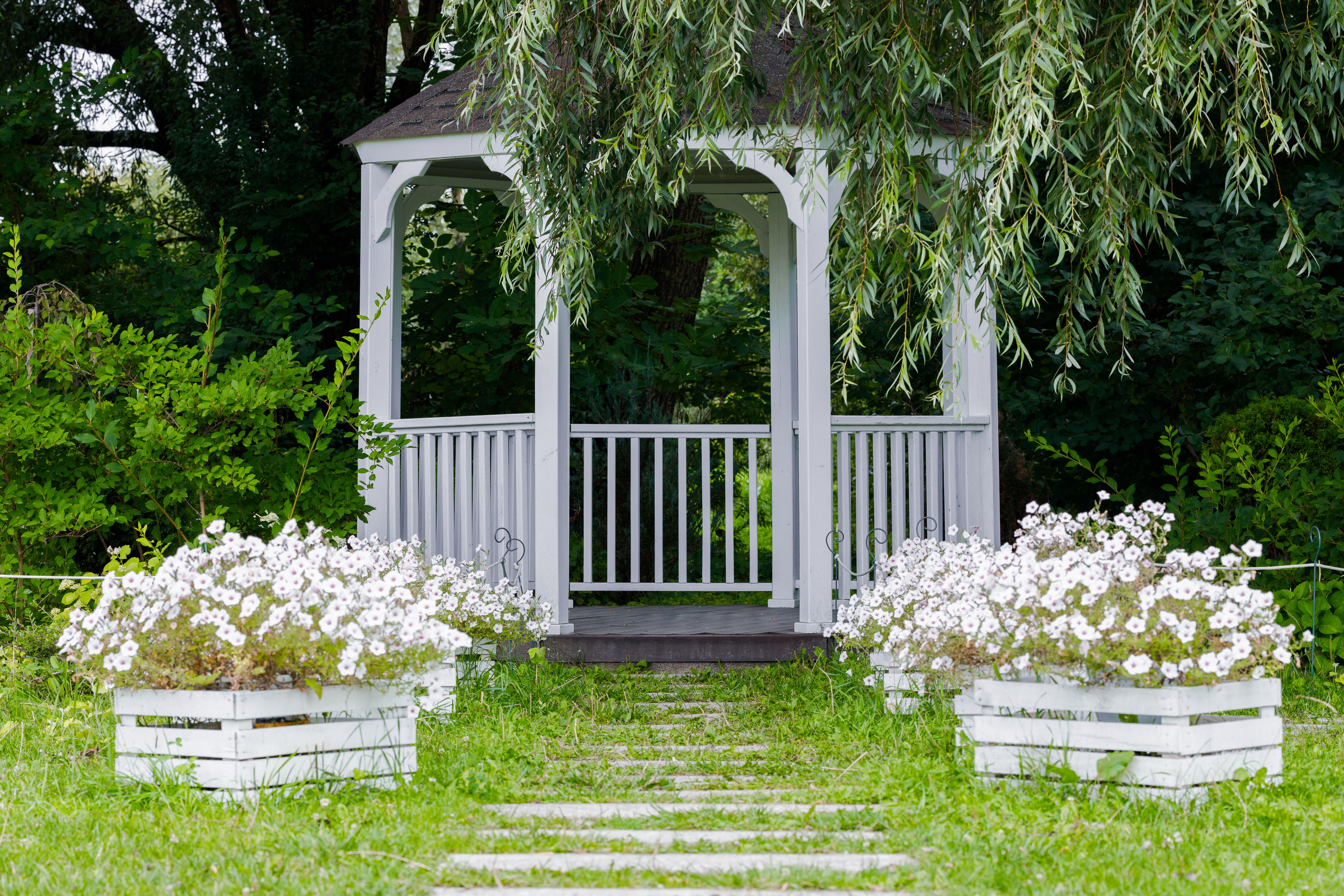 spring pergola